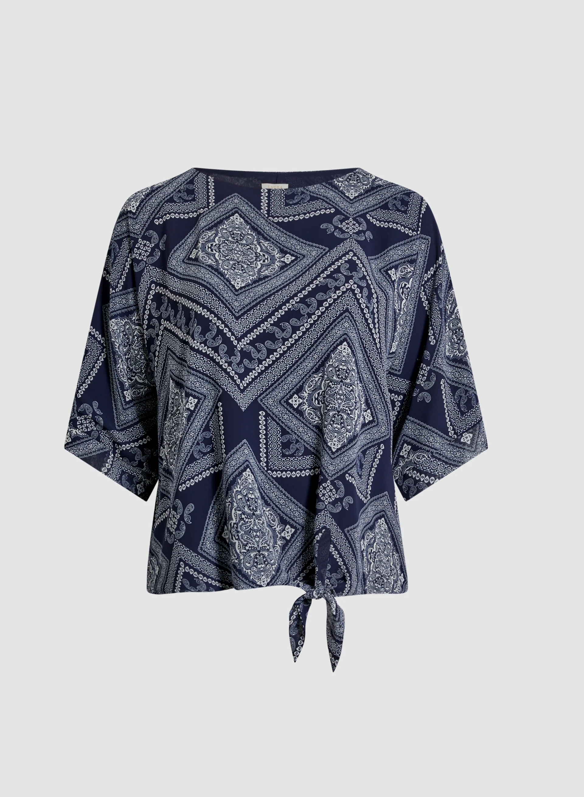 Paisley Border Print Blouse - Image 6