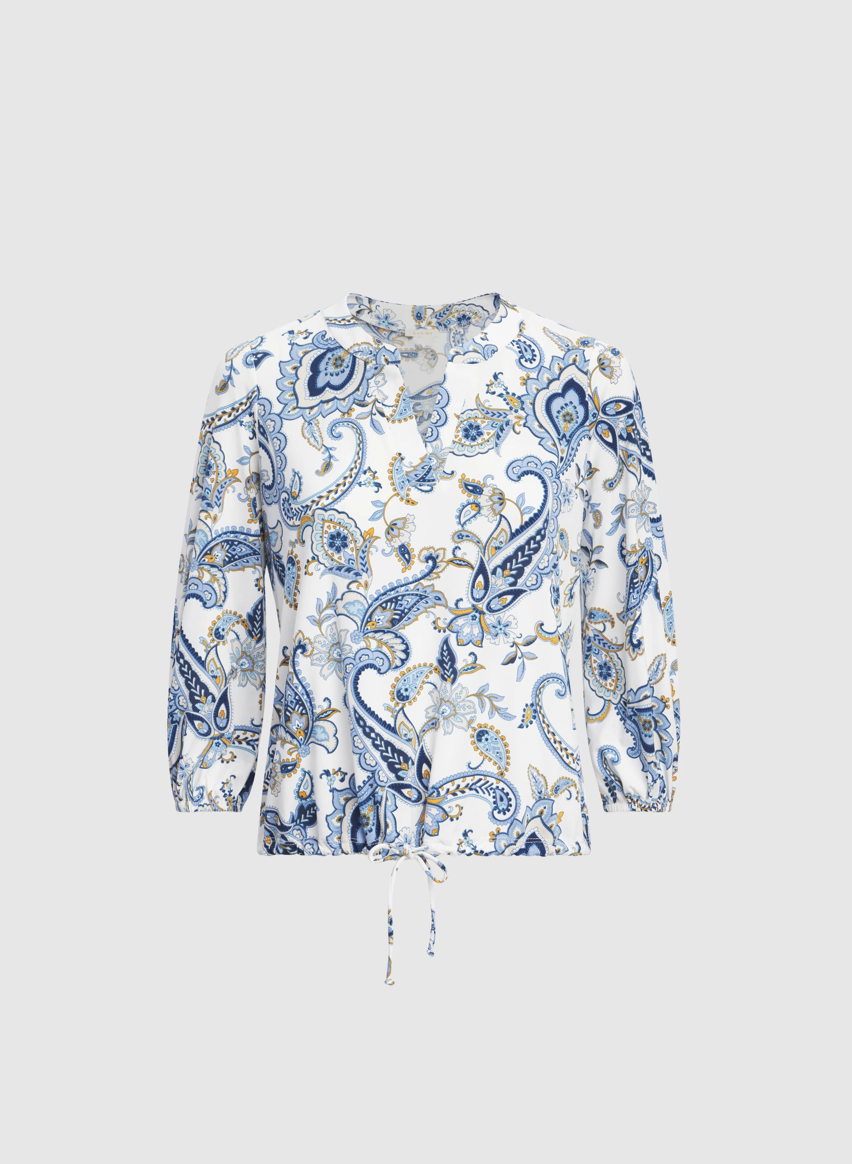 Paisley Drawstring Hem - Image 6
