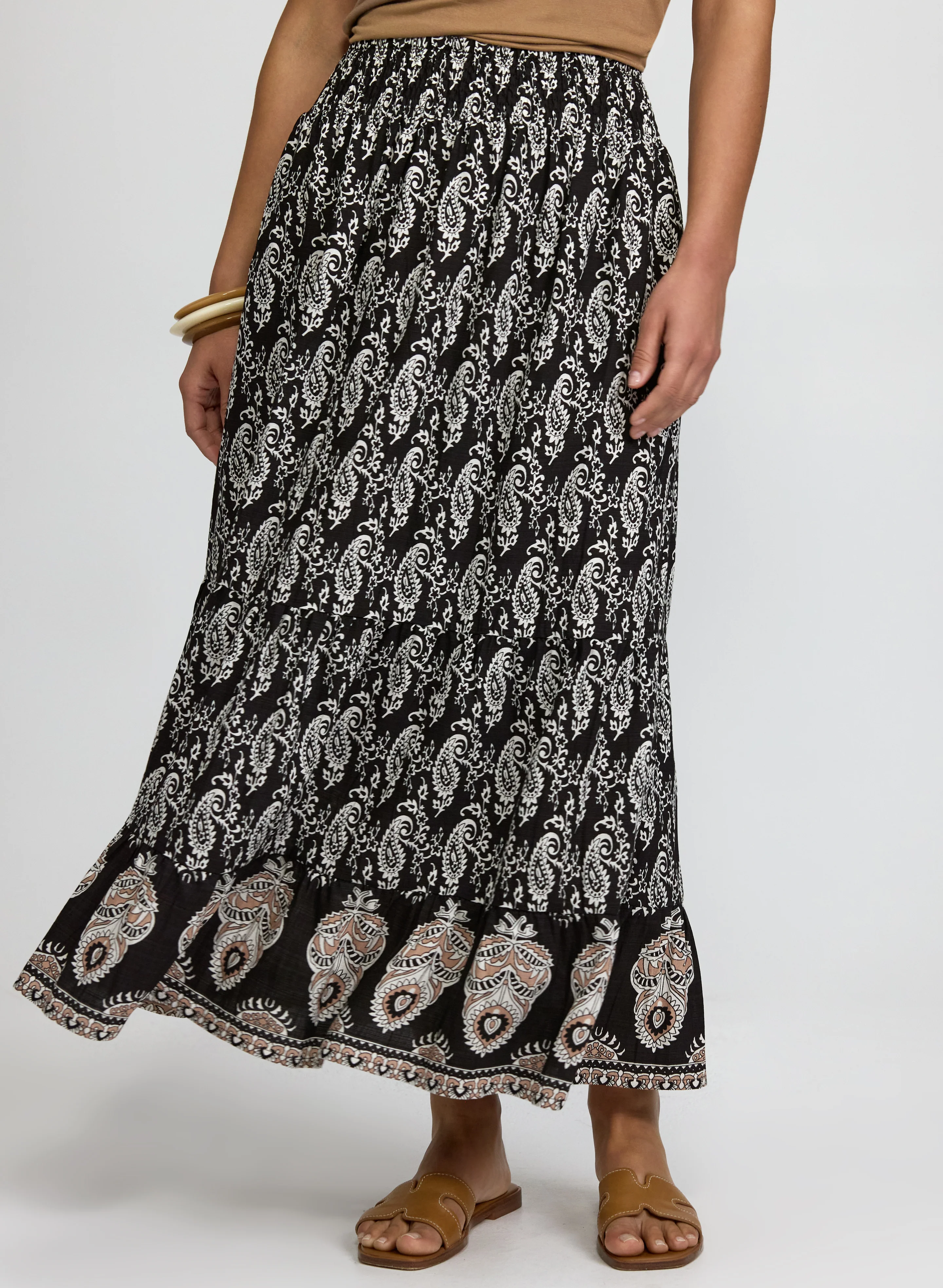 Paisley Maxi Skirt
