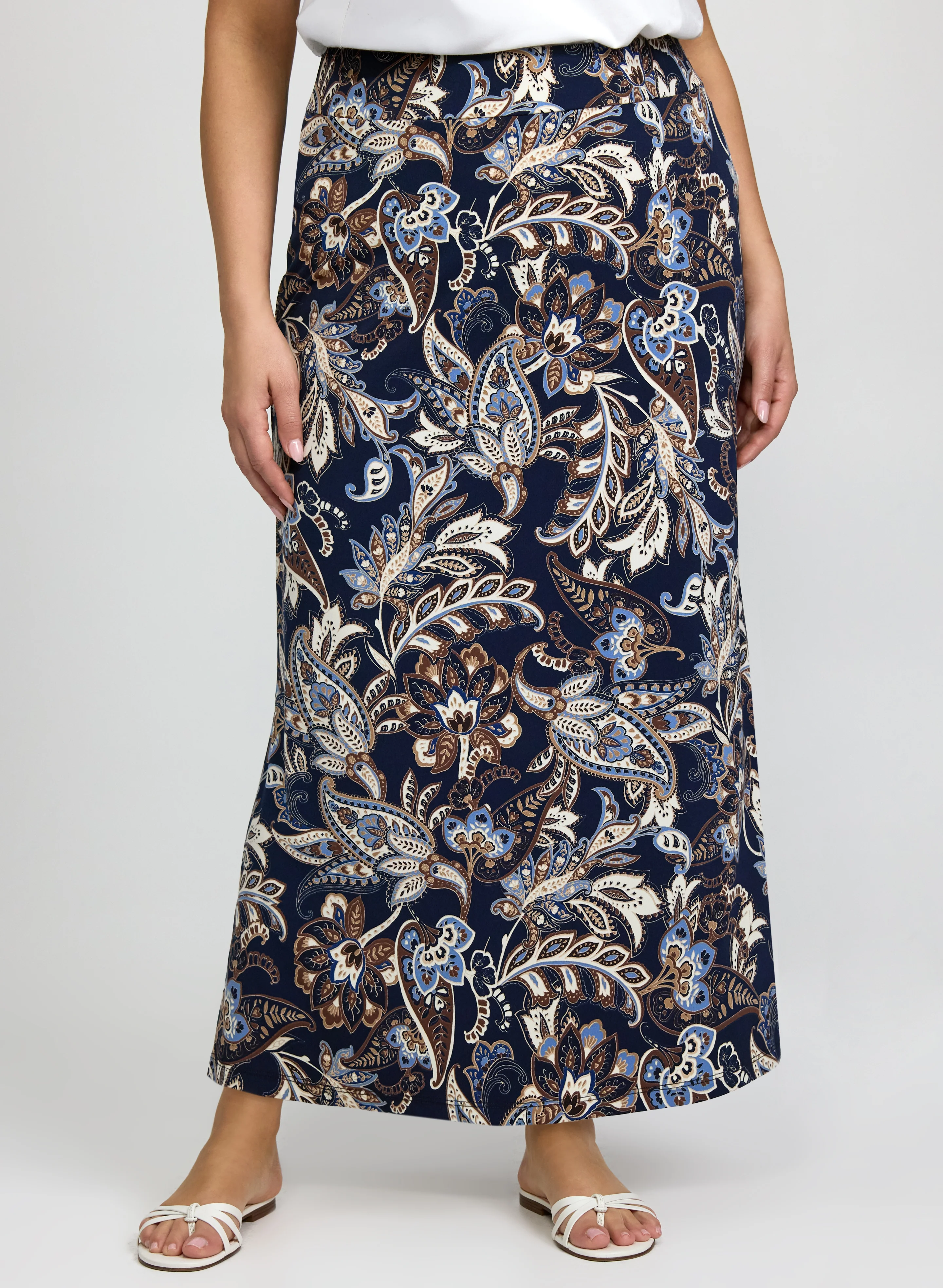 Paisley Maxi Skirt