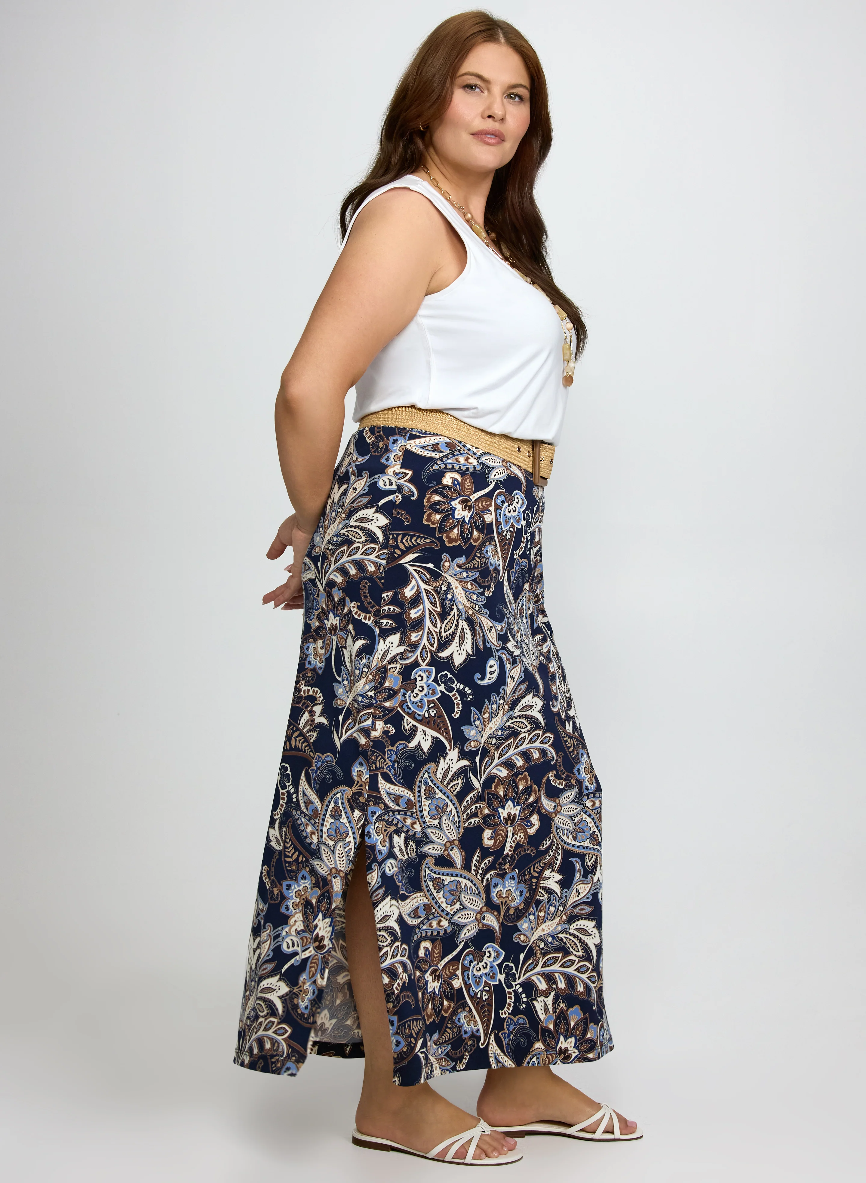 Paisley Maxi Skirt - Image 5