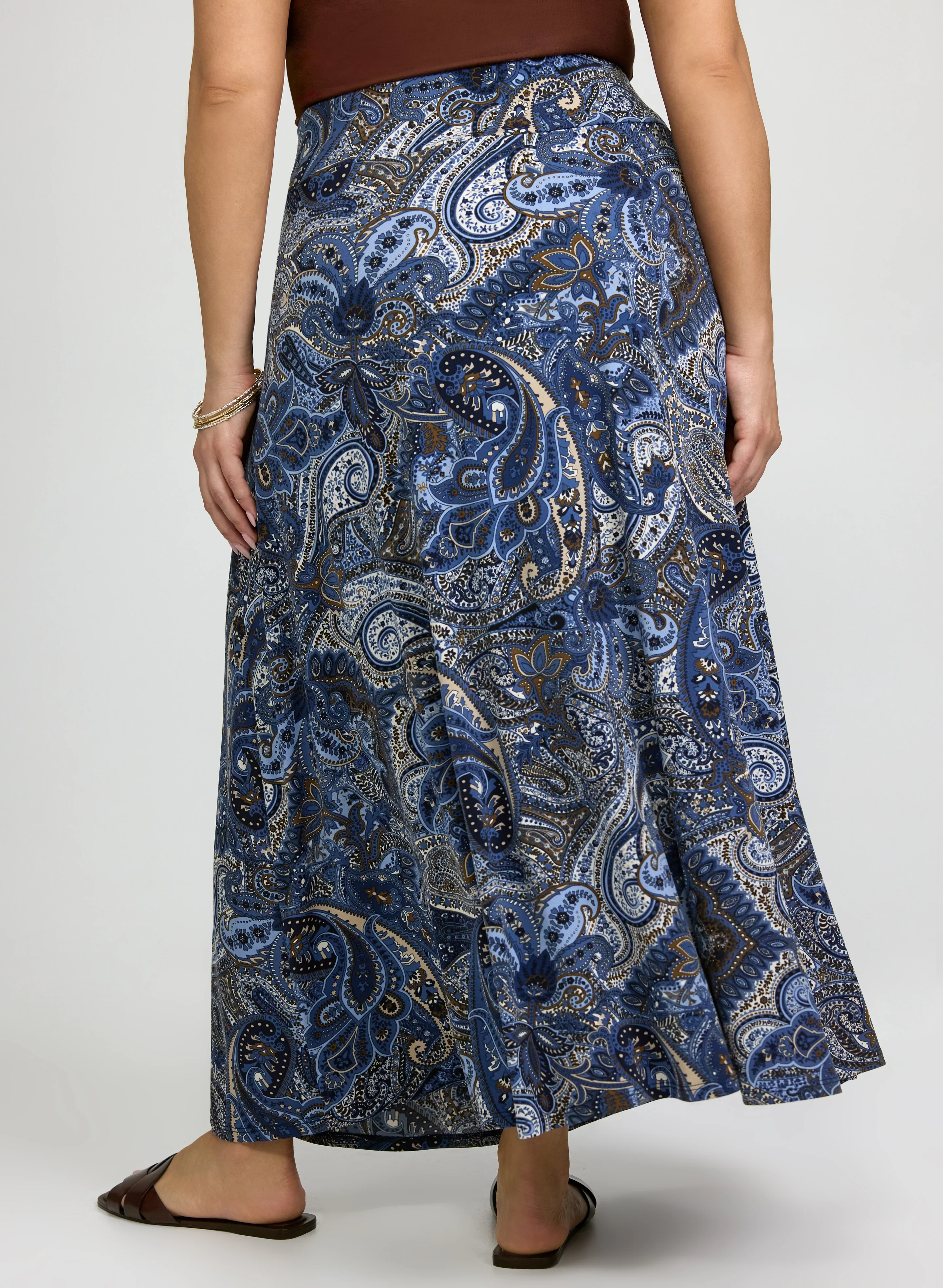 Paisley Maxi Skirt - Image 4