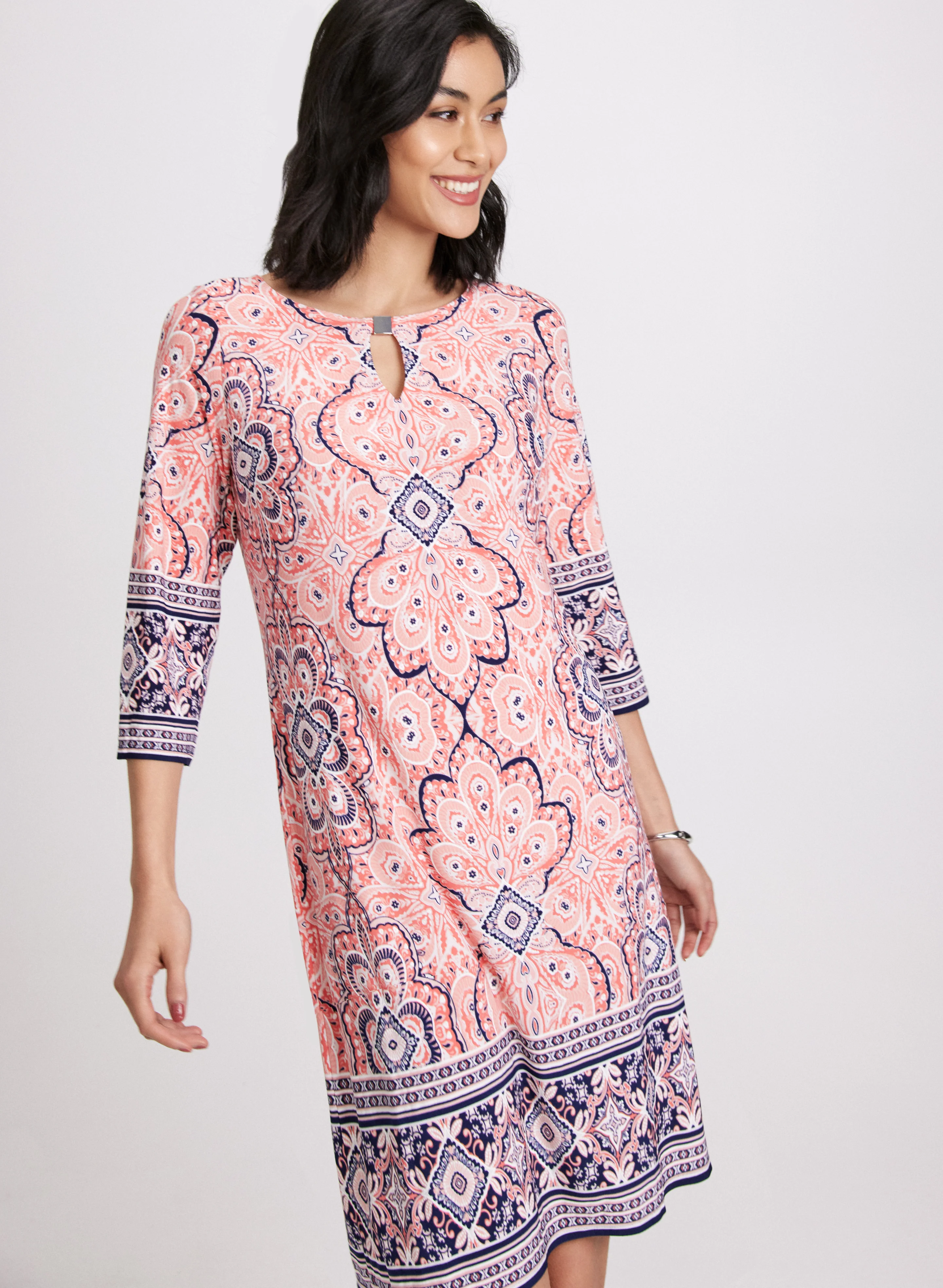Paisley Midi Dress - Image 4