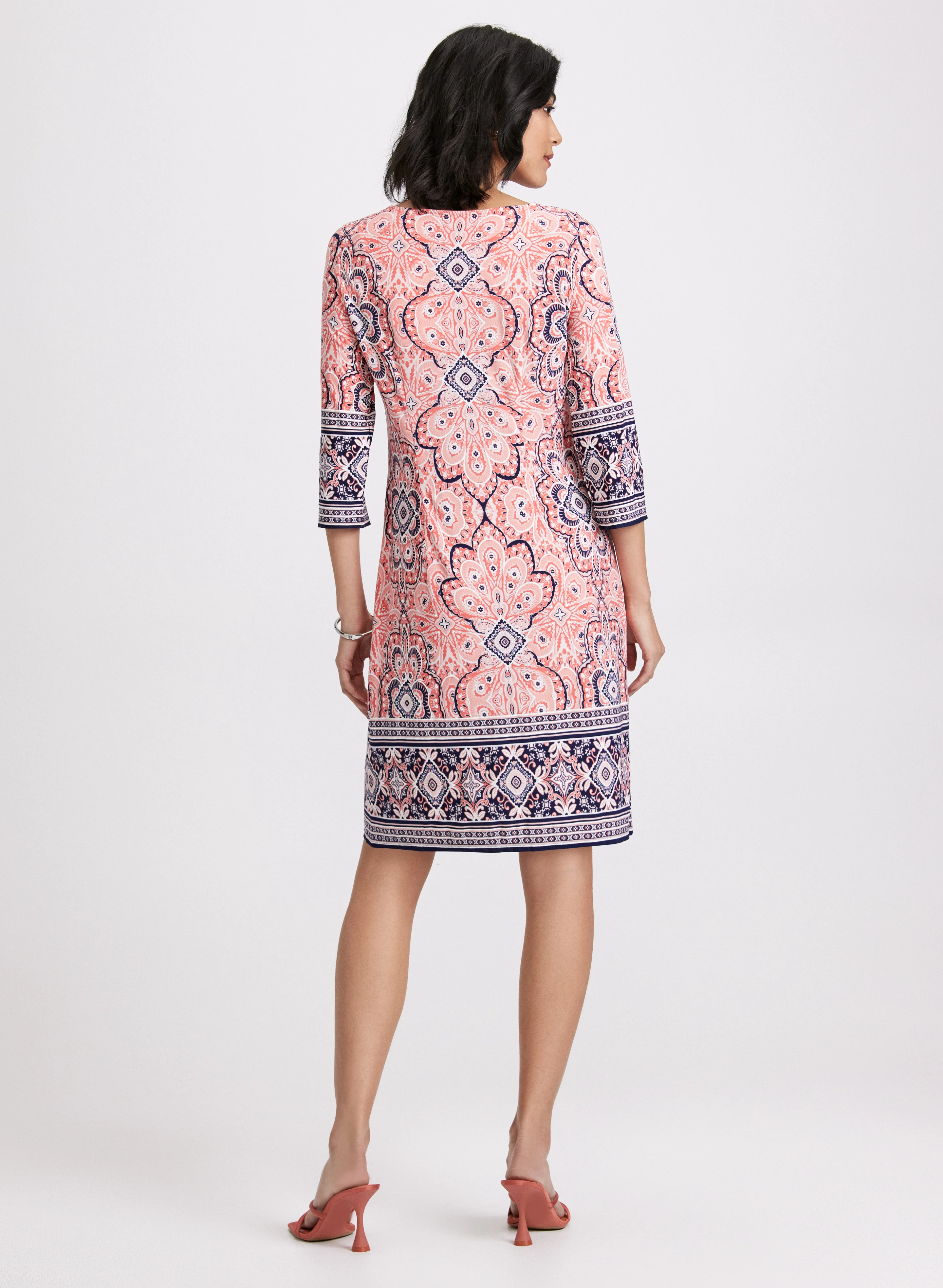 Paisley Midi Dress - Image 5