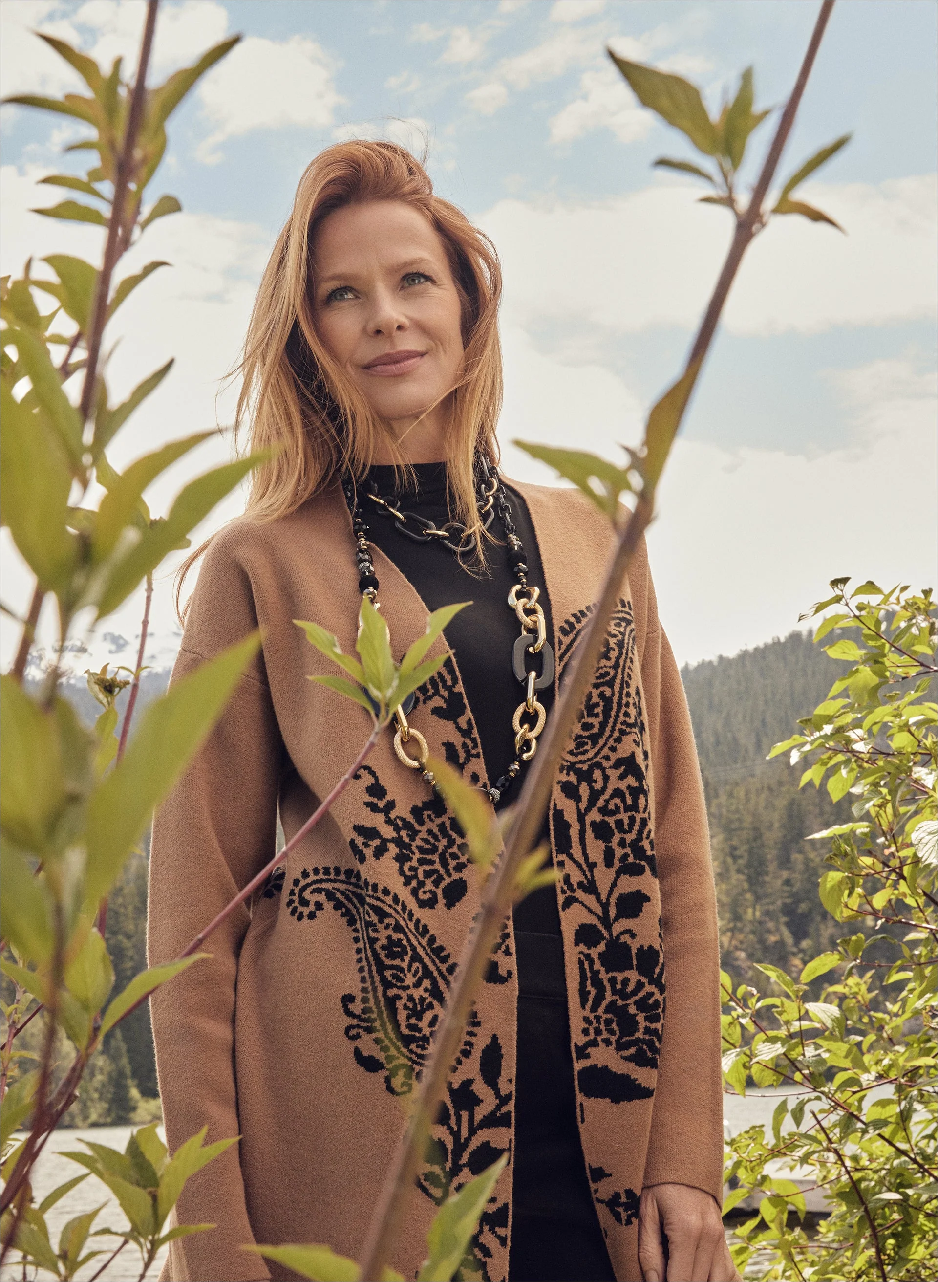 Paisley Motif Cardigan - Image 5