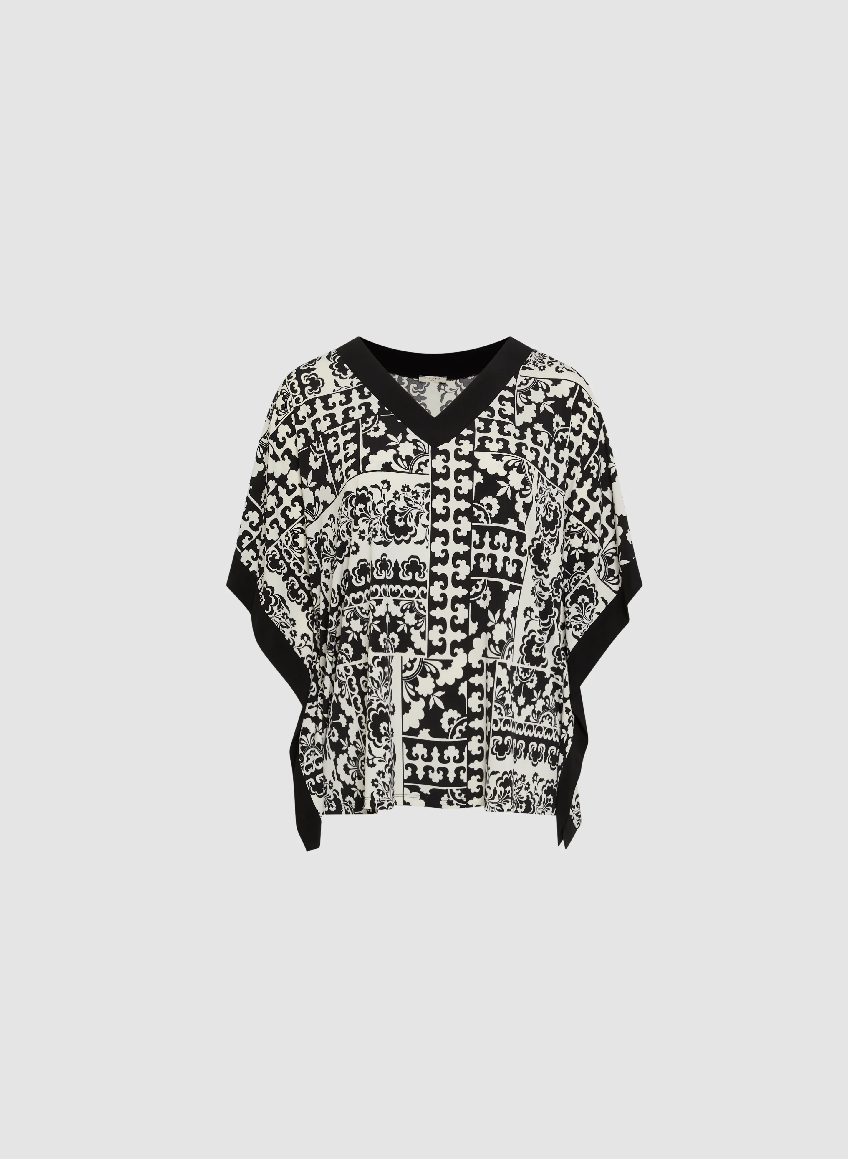 Paisley Patchwork Flared Sleeve Top - Image 6