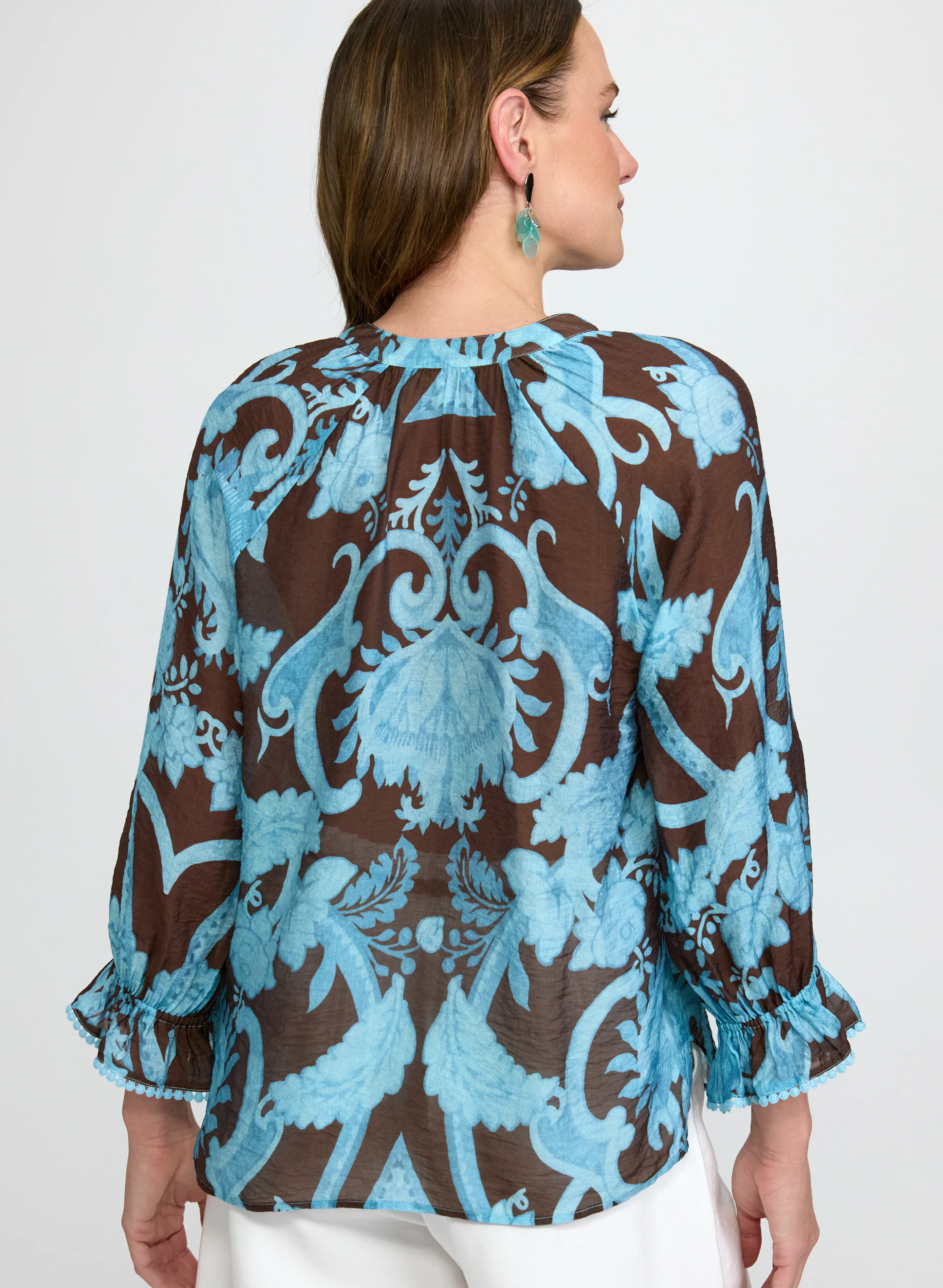 Paisley Print Blouse - Image 3