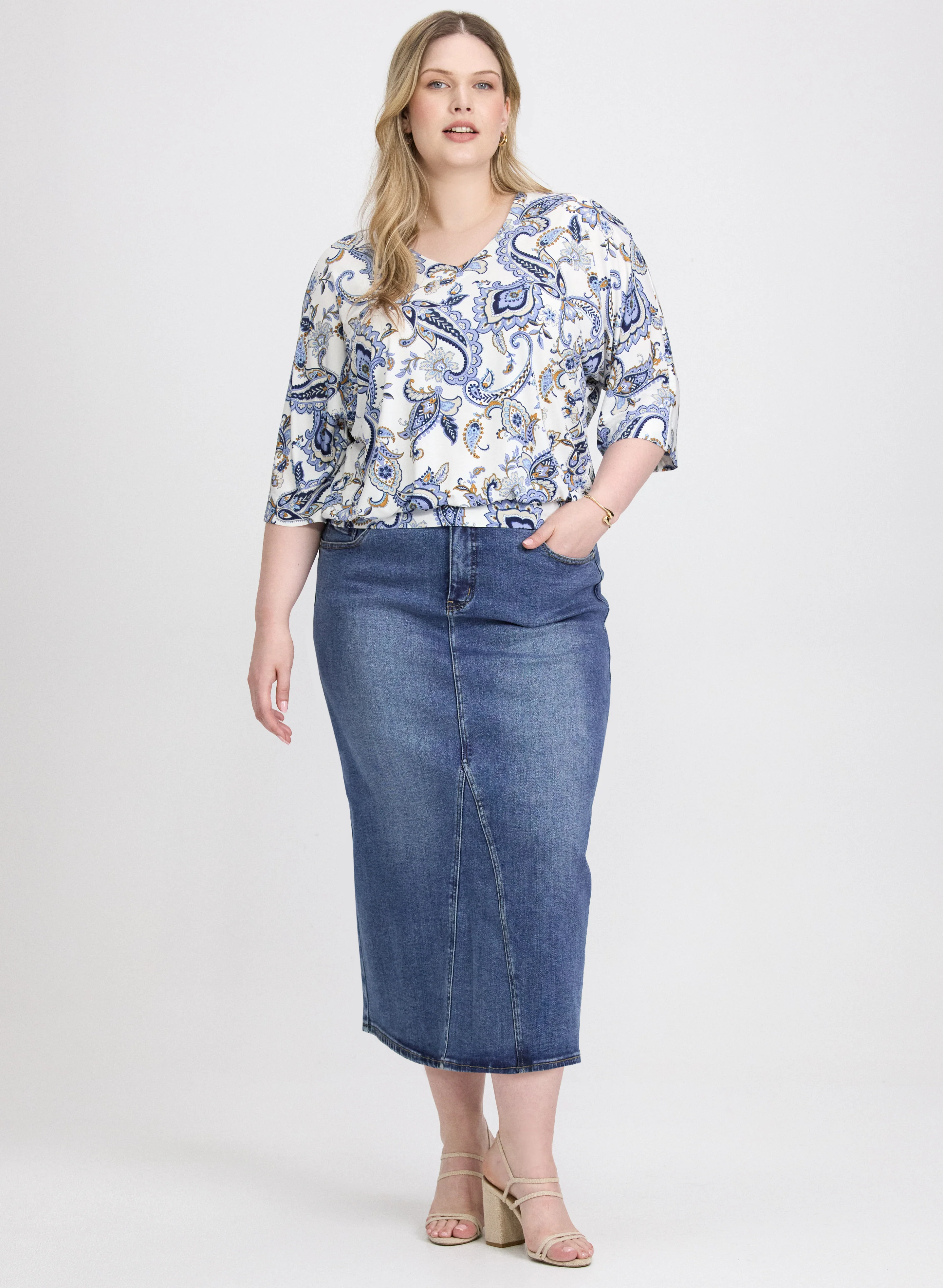 Paisley Print Top - Image 3