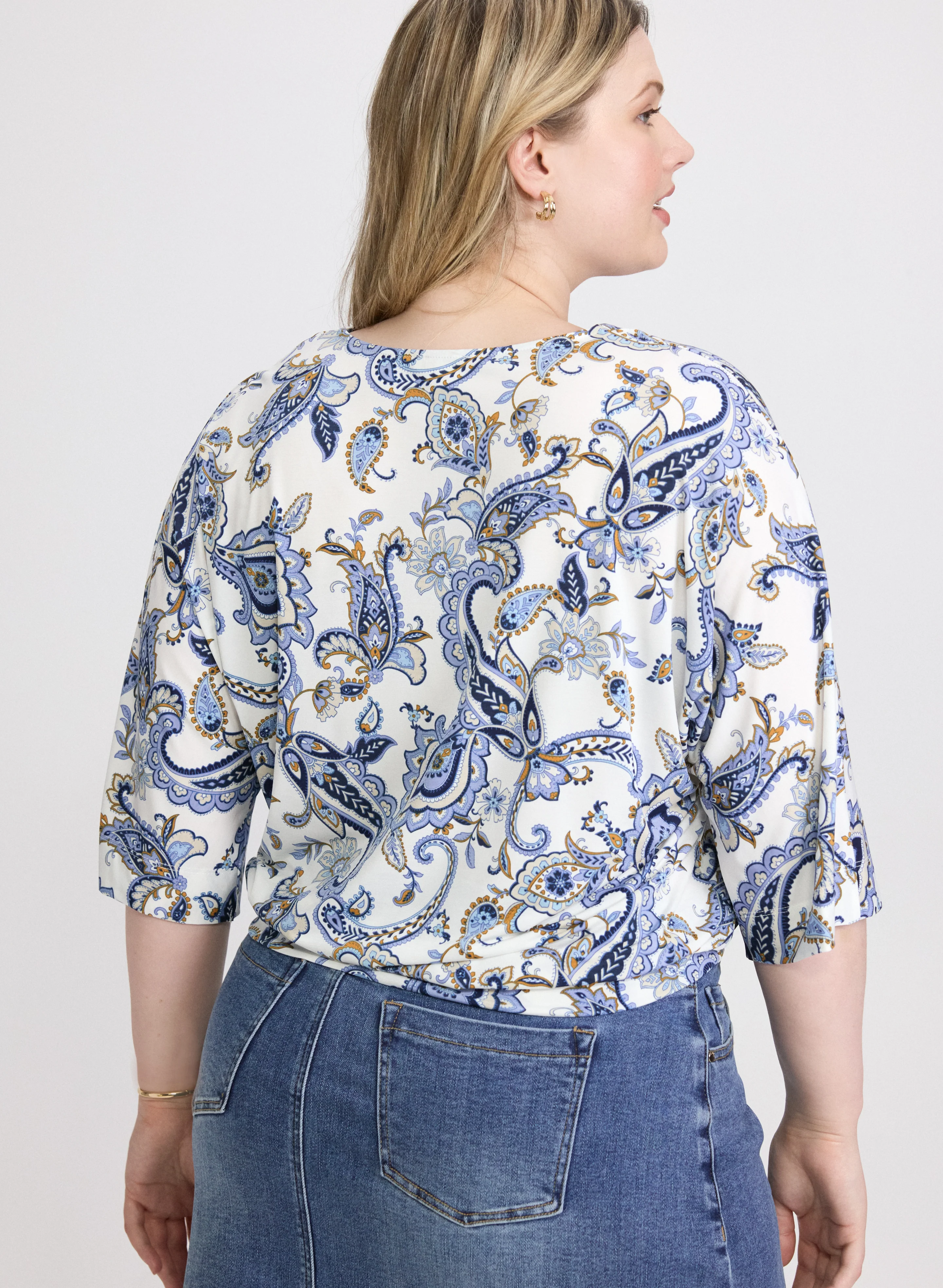 Paisley Print Top - Image 4