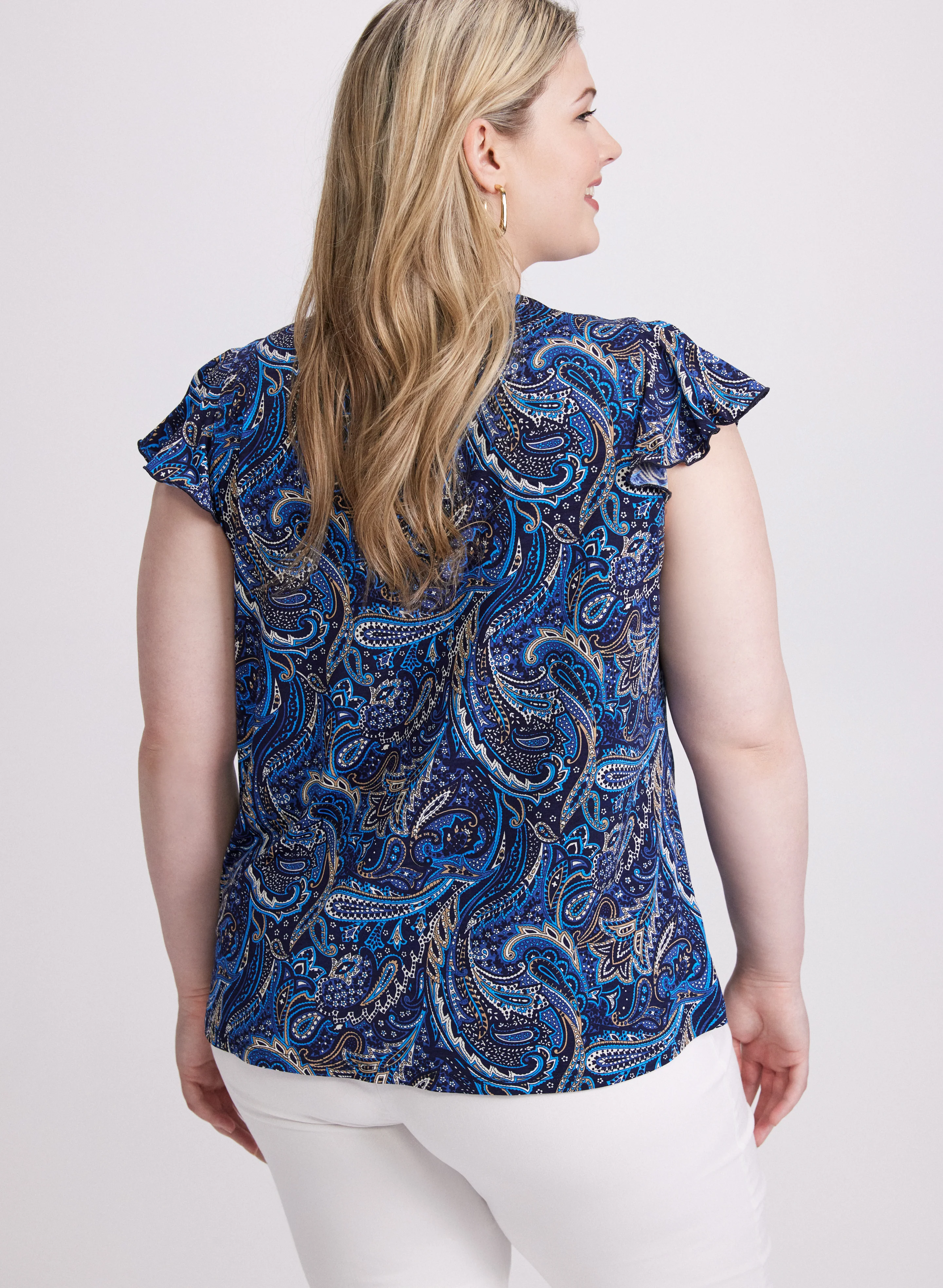 Paisley Print Top - Image 4