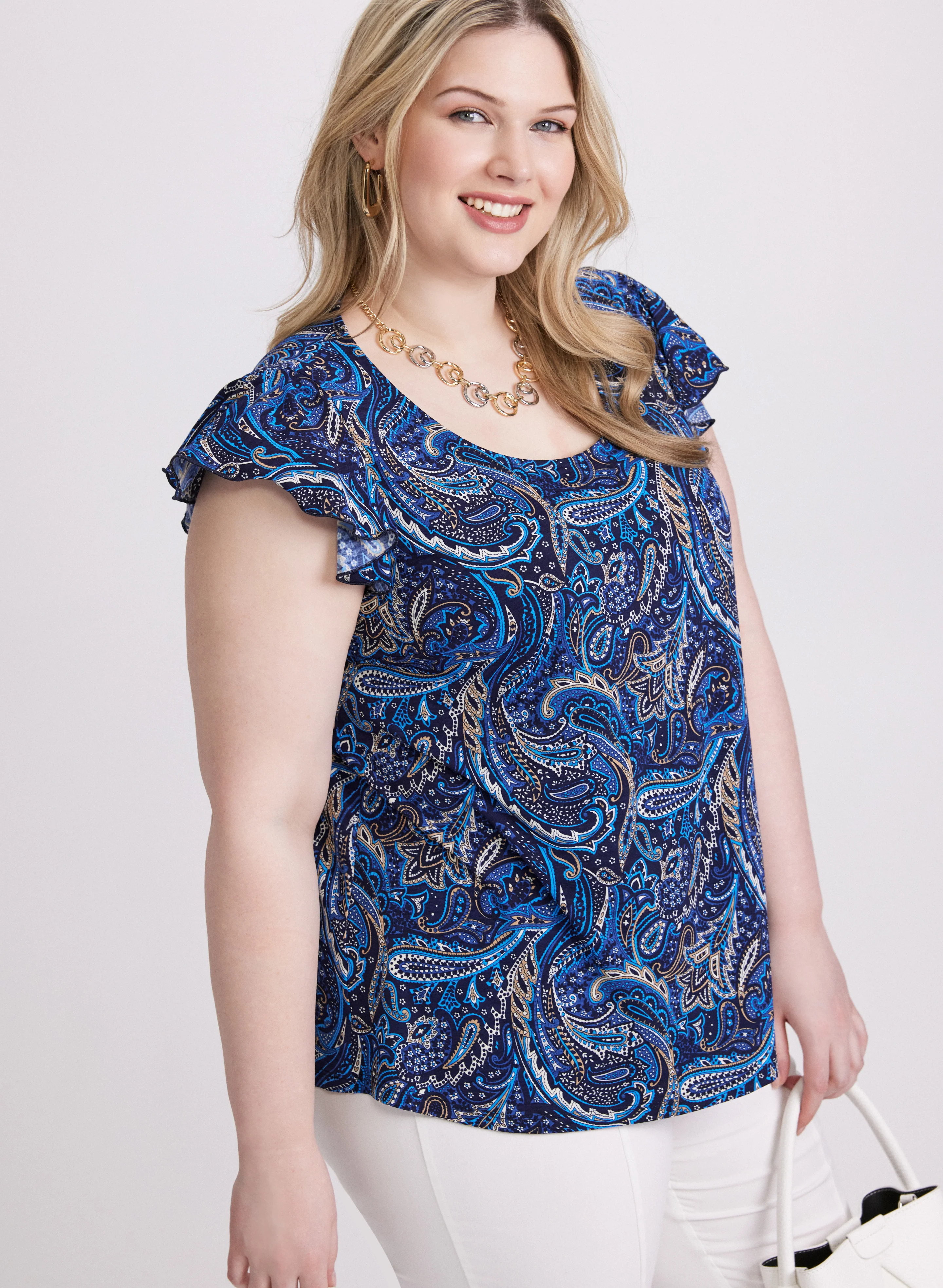 Paisley Print Top - Image 5