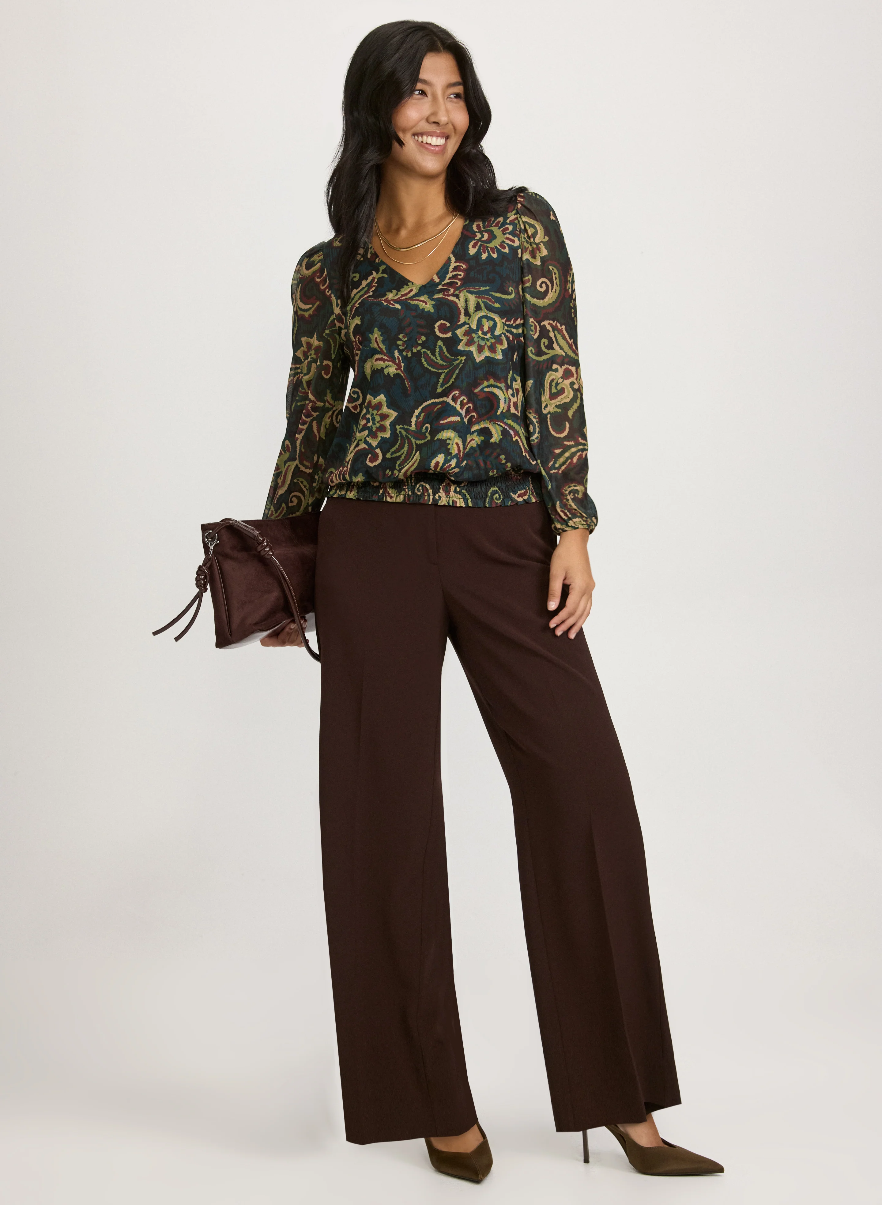 Paisley Print Top - Image 3
