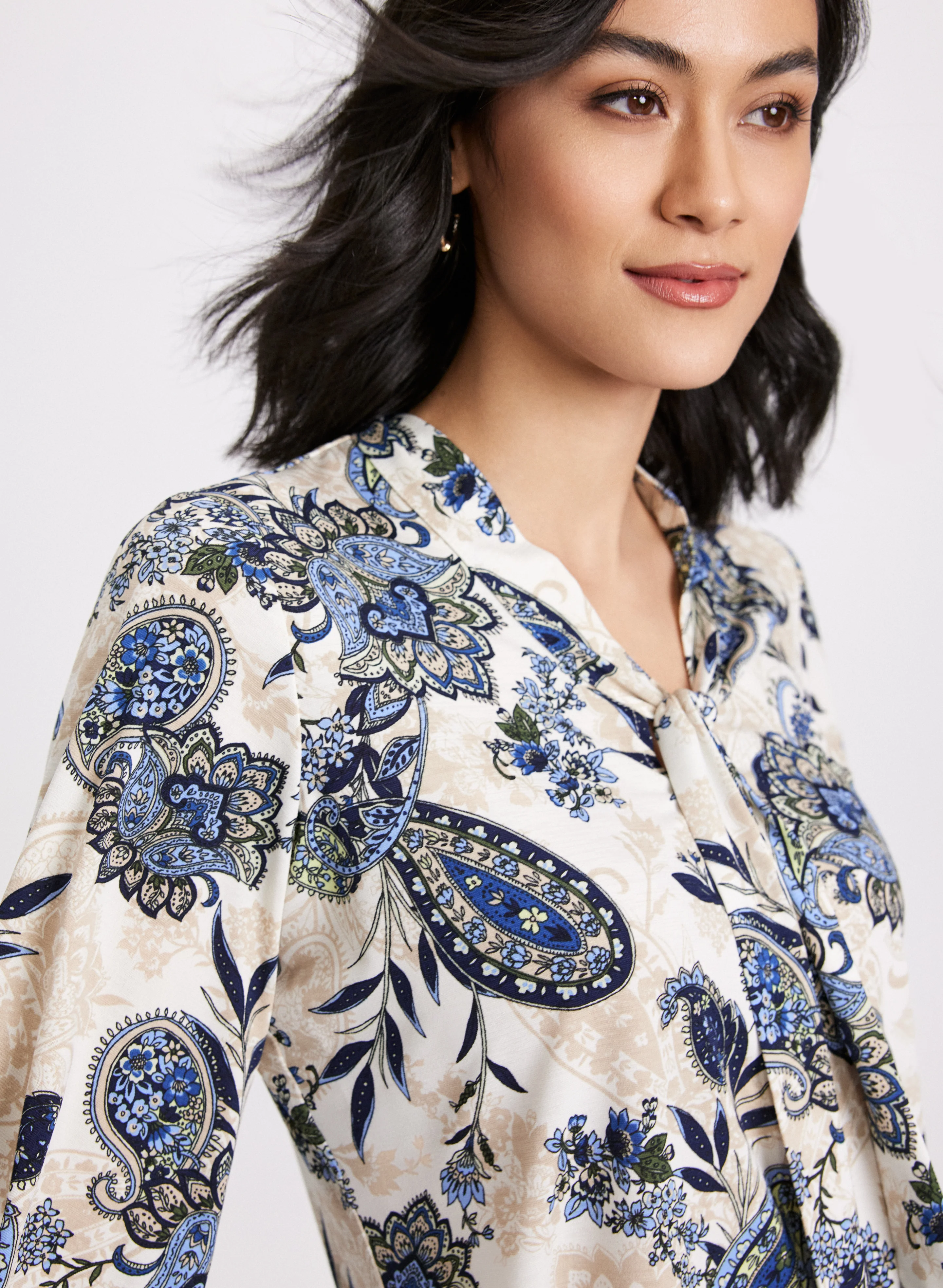 Paisley Print Top - Image 5