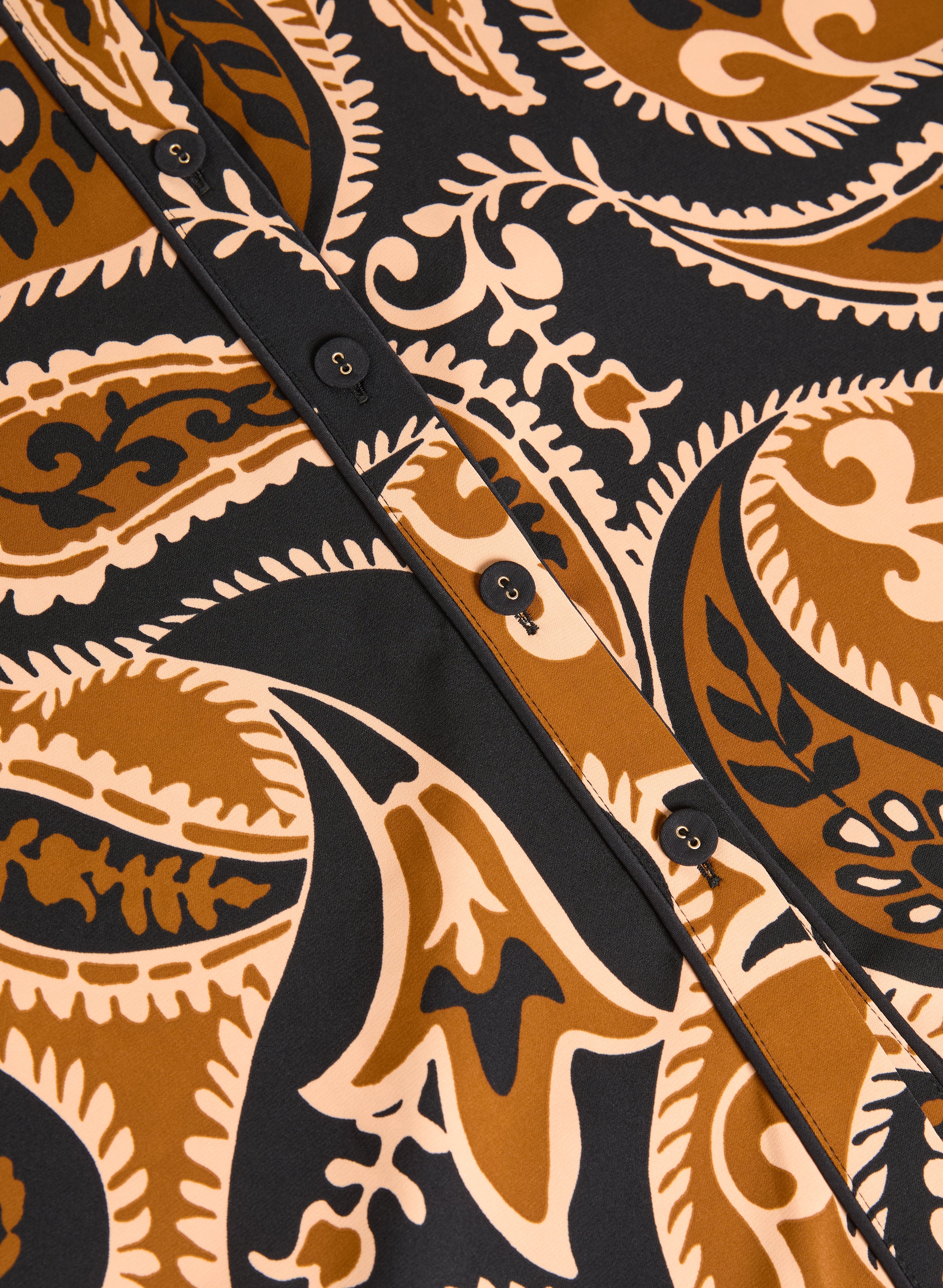 Paisley Shirt Dress - Image 7