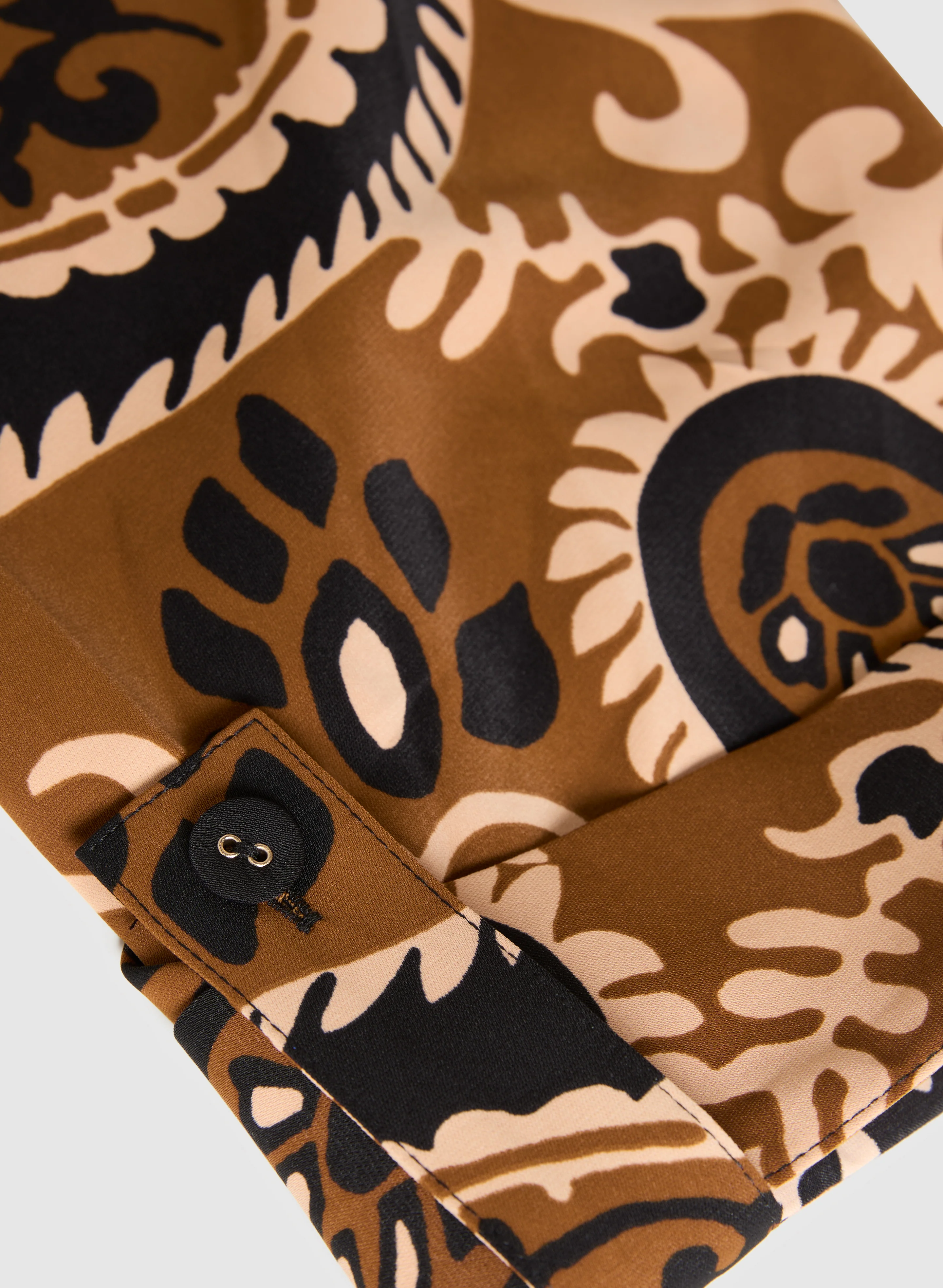 Paisley Shirt Dress - Image 8