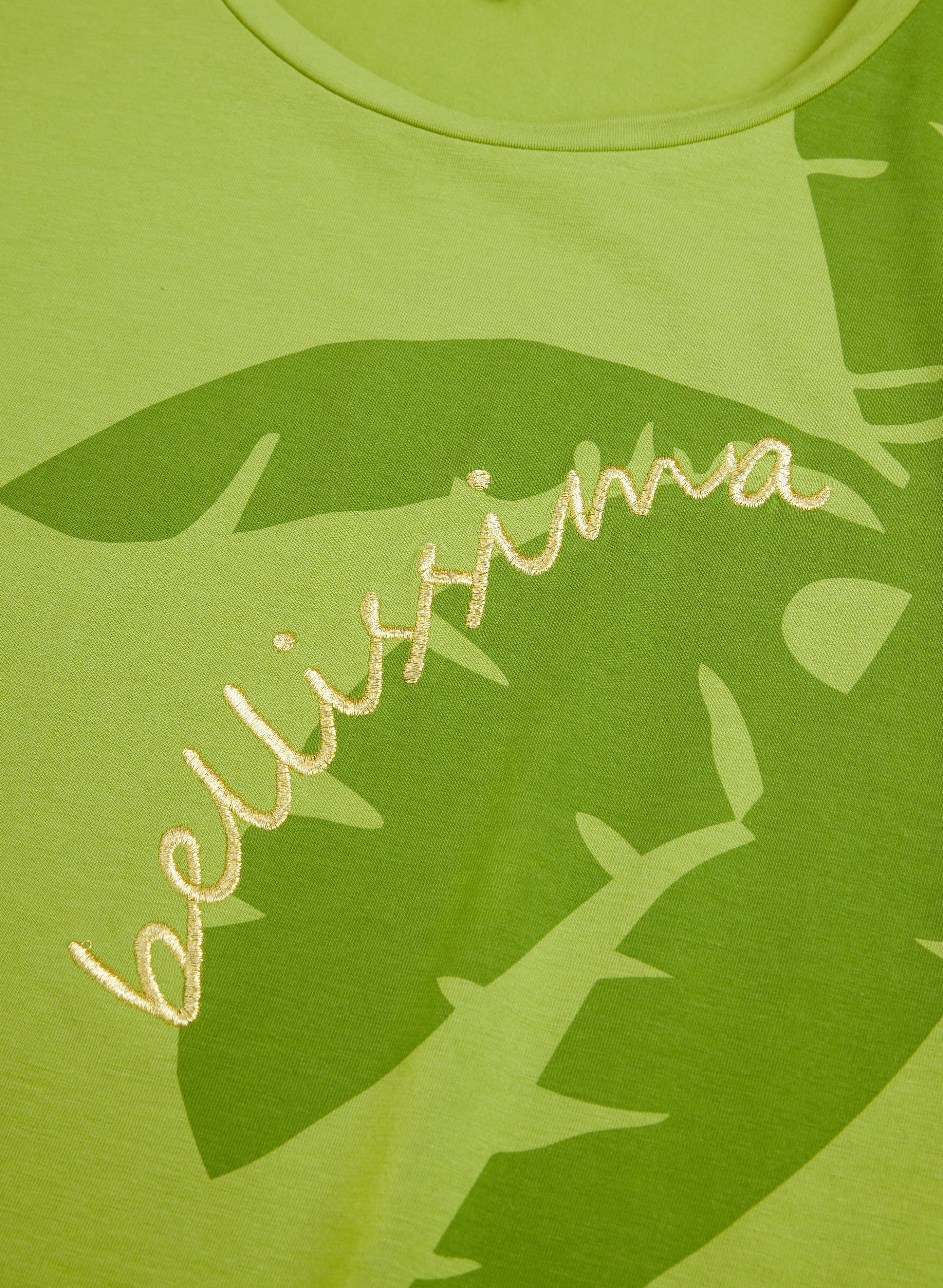 Palm Placement Print T-Shirt - Image 7