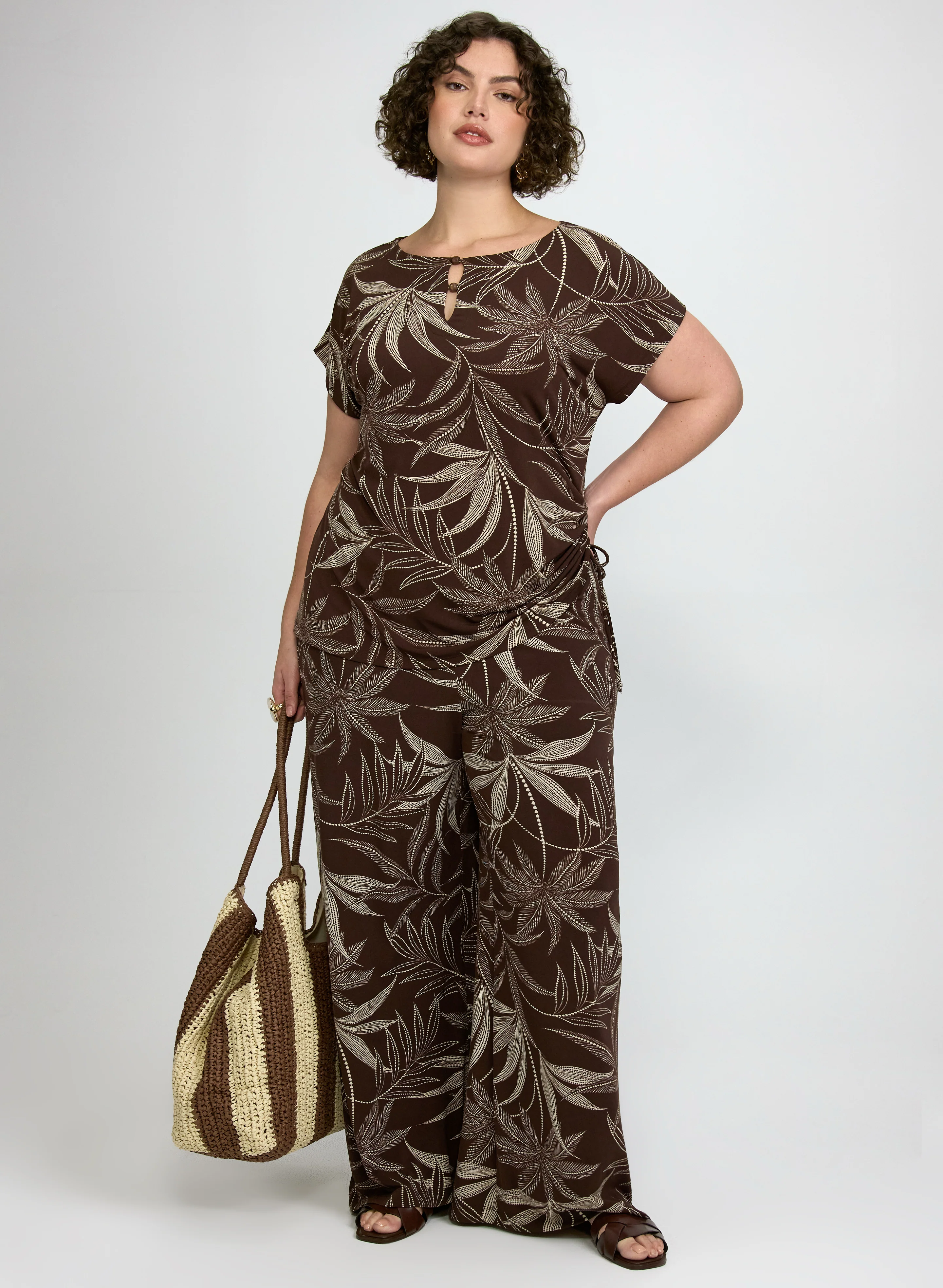 Palm Print Pants - Image 4