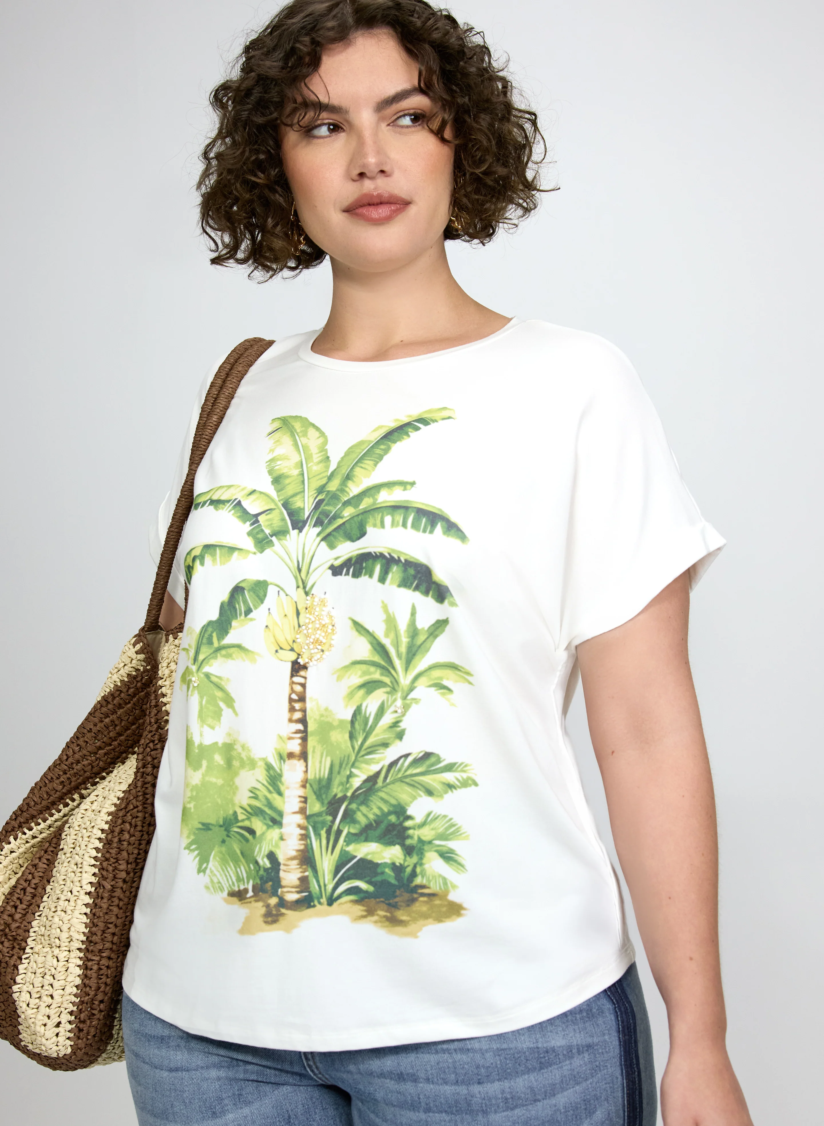 Palm Print T-Shirt - Image 5