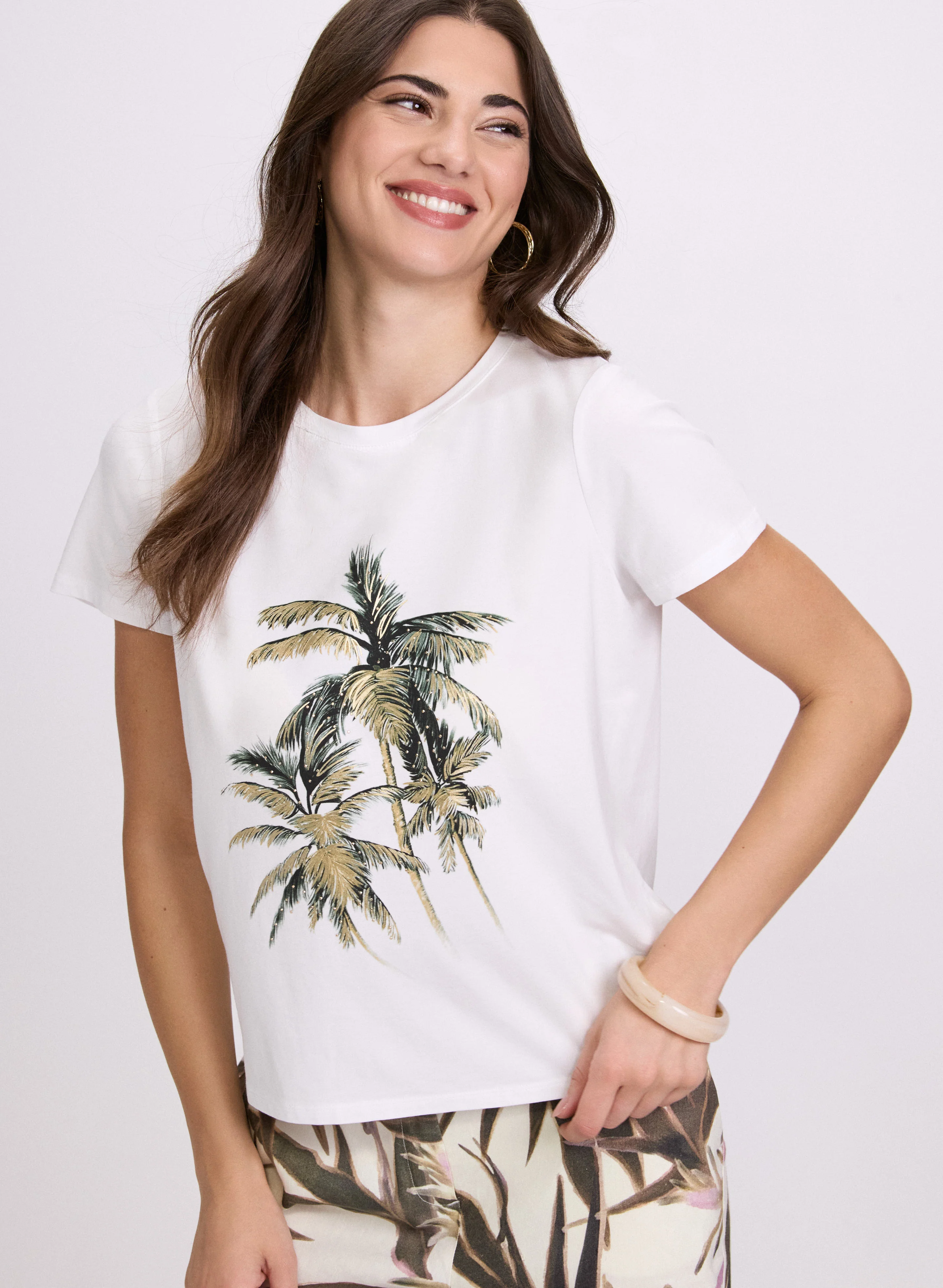 Palm Print T-Shirt - Image 5