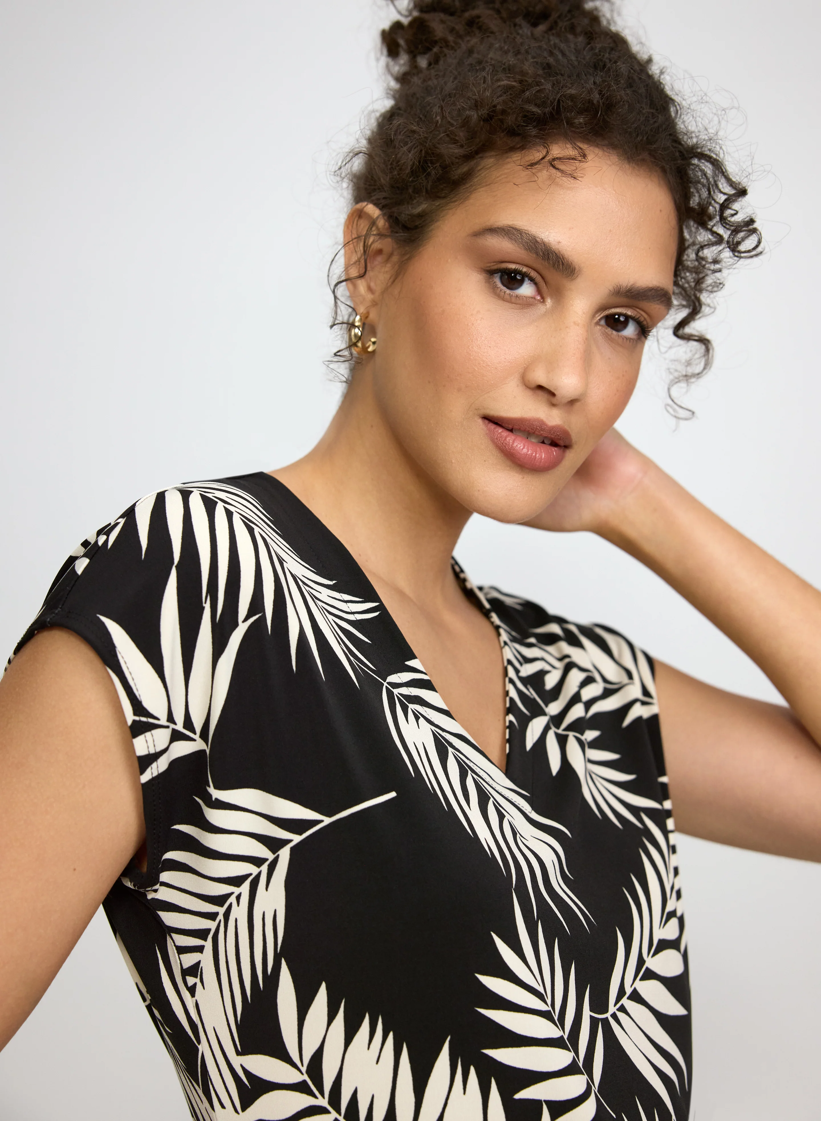Palm Print Top - Image 3