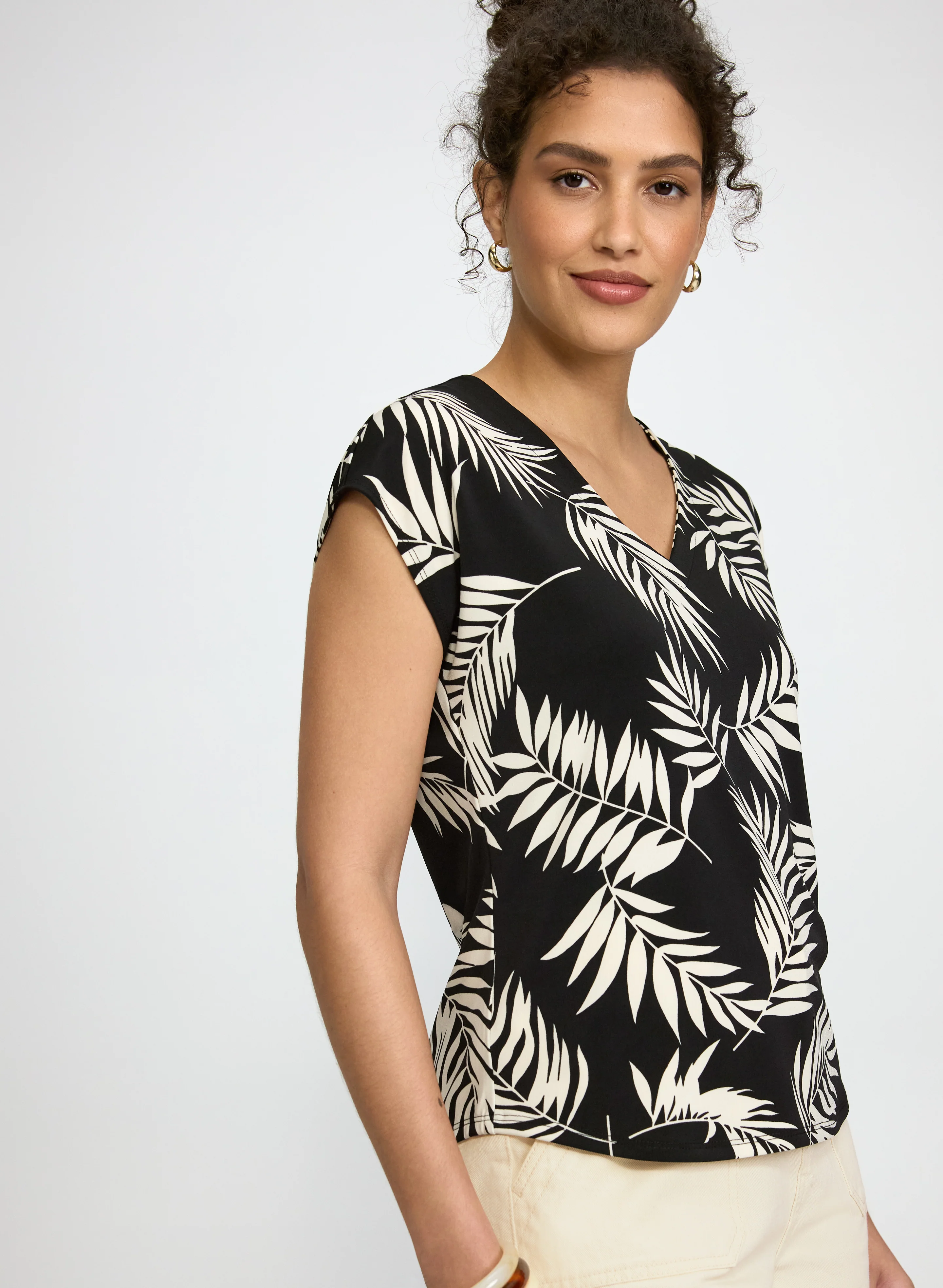 Palm Print Top - Image 7
