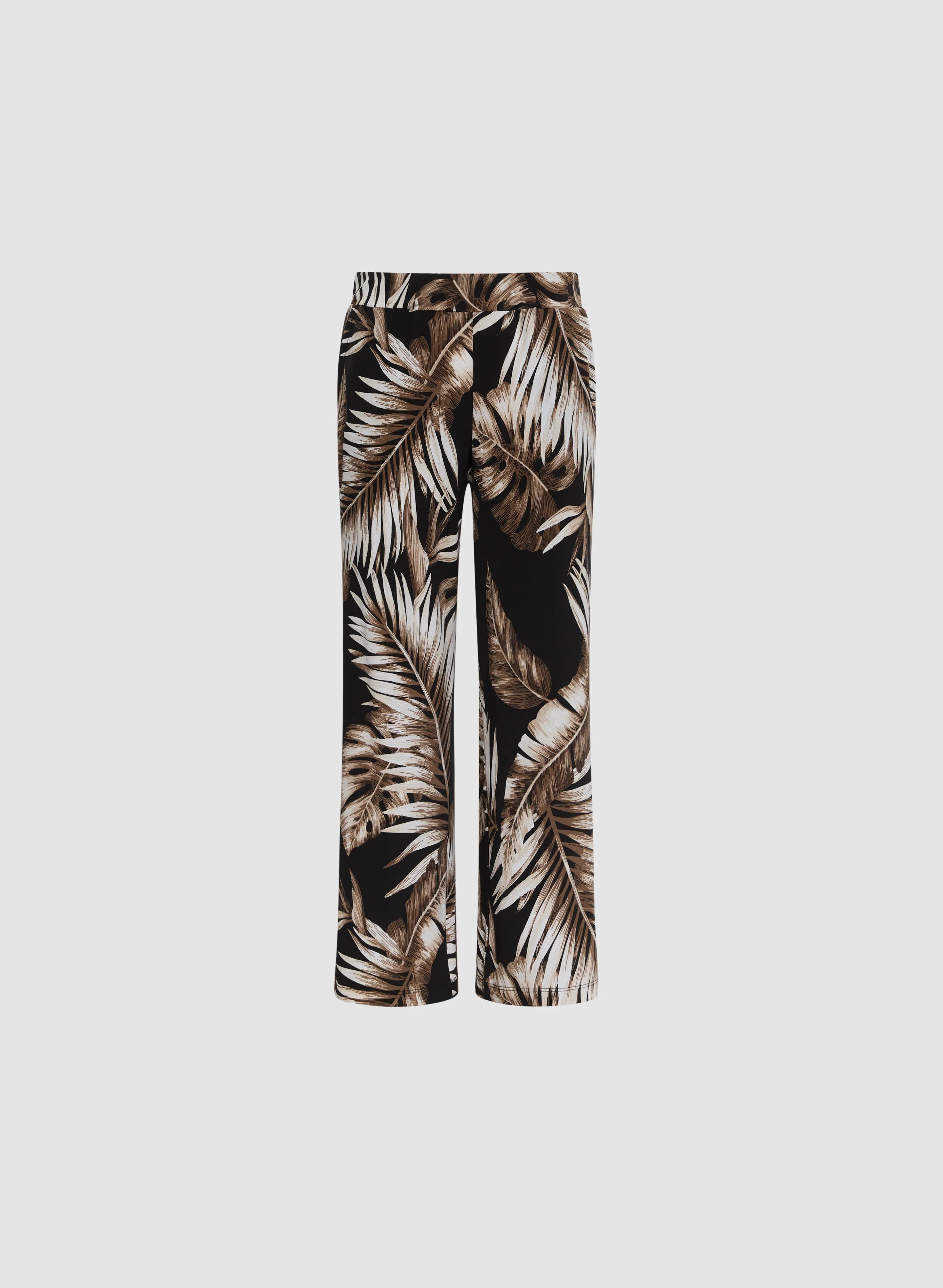 Palm Print Wide Leg Pants - Image 5
