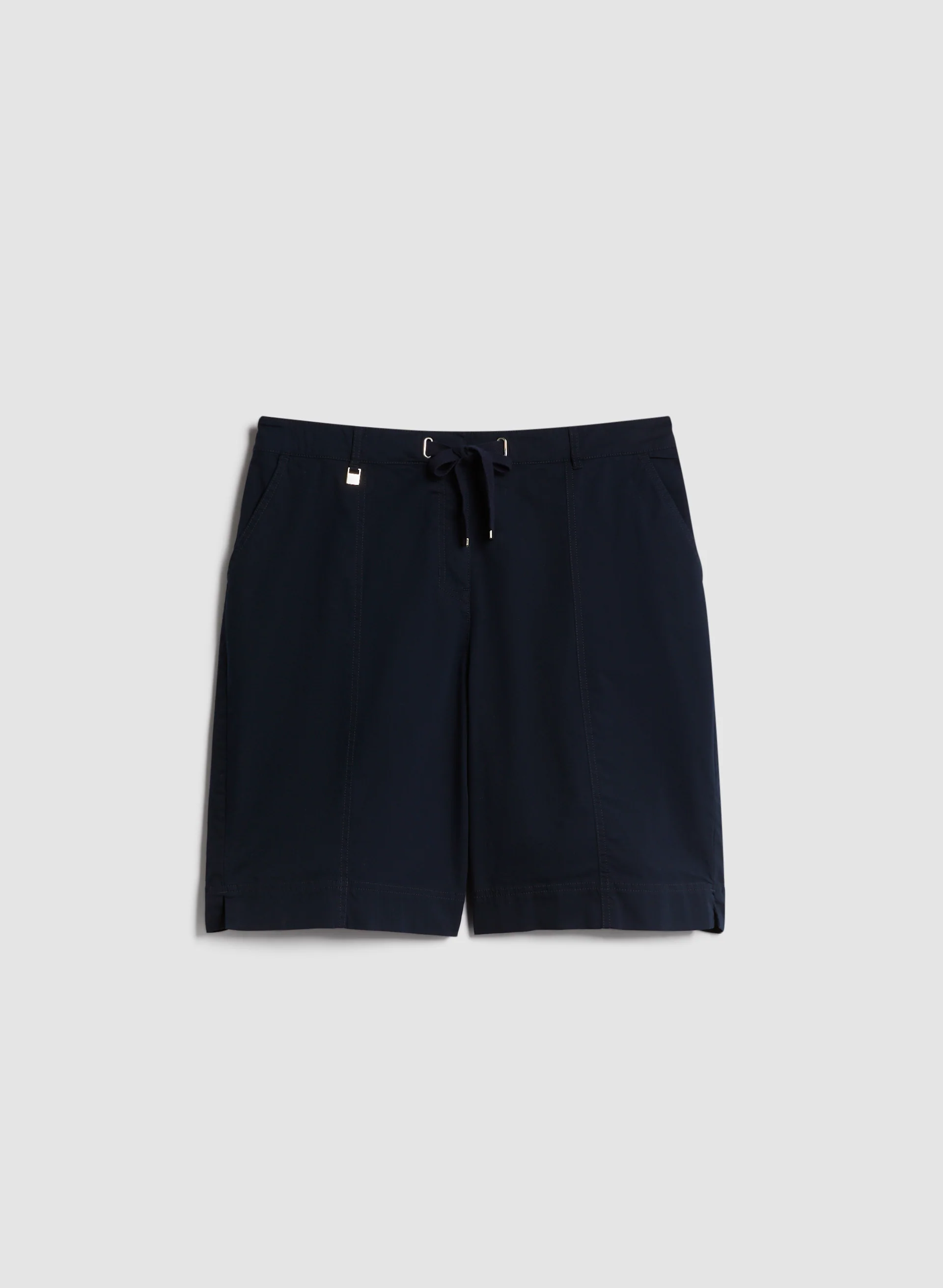 Cotton-Blend Drawstring Shorts - Image 5