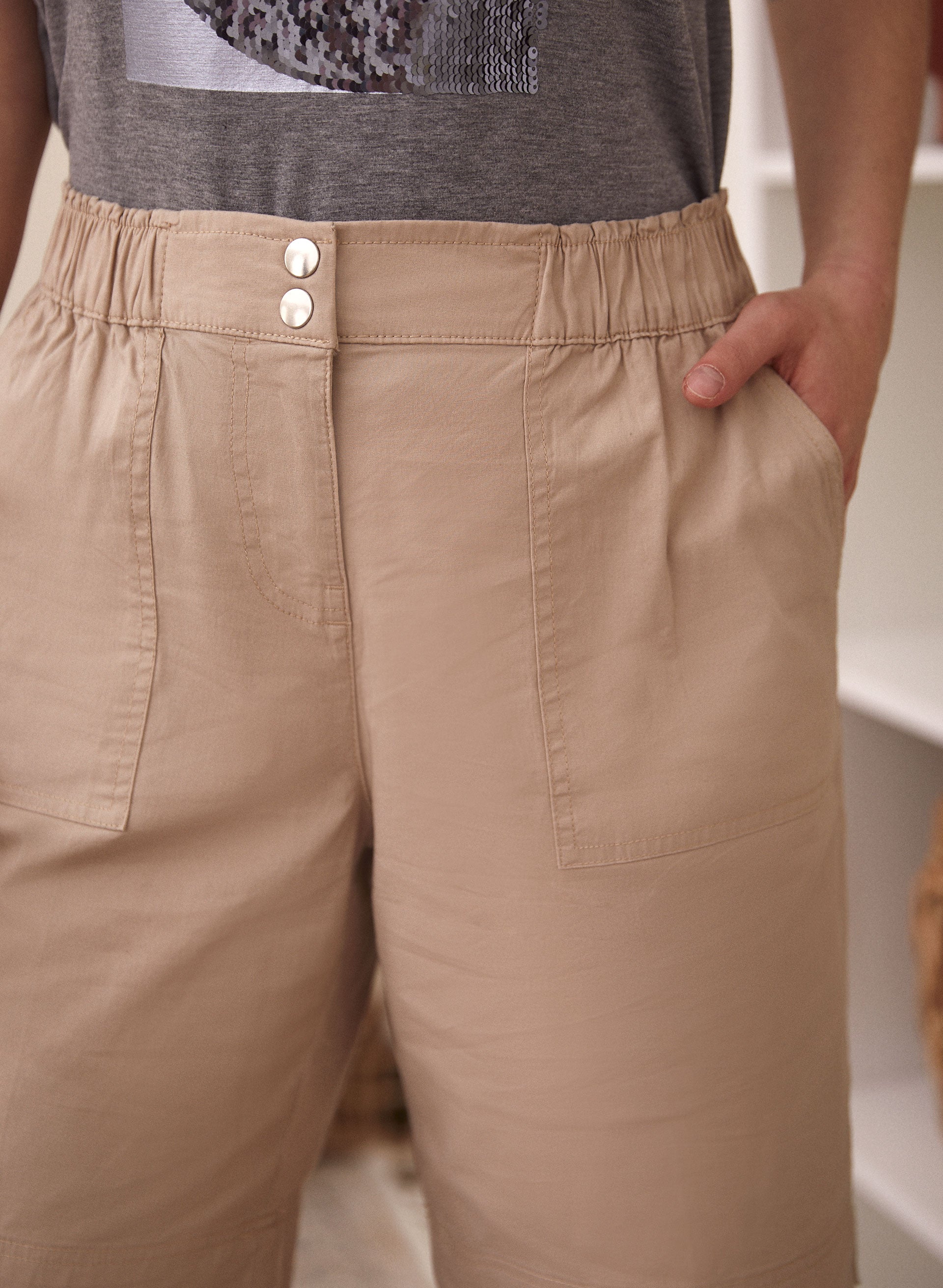 Patch Pocket Shorts - Image 4