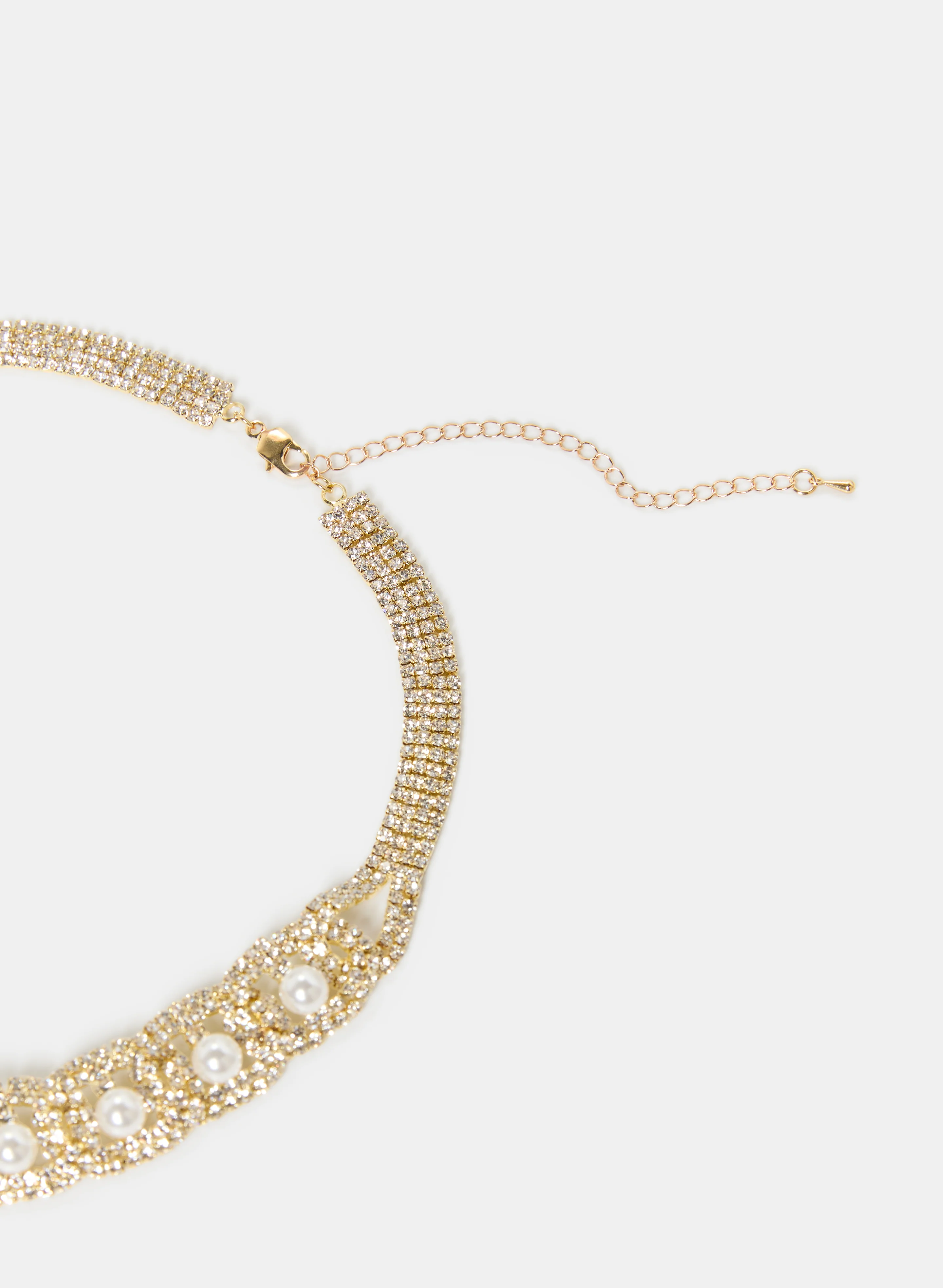 Pearl Detail Necklace - Image 2