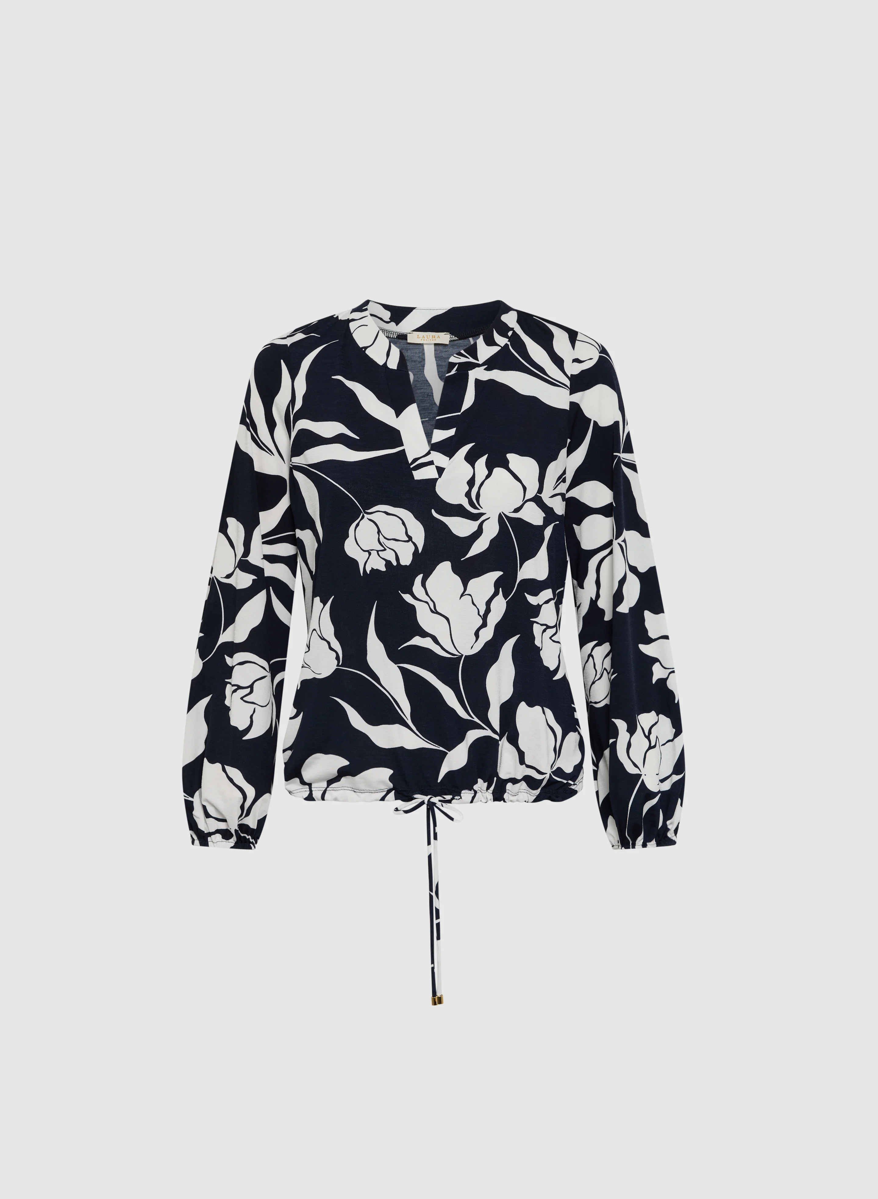 Peony Print Blouse - Image 5
