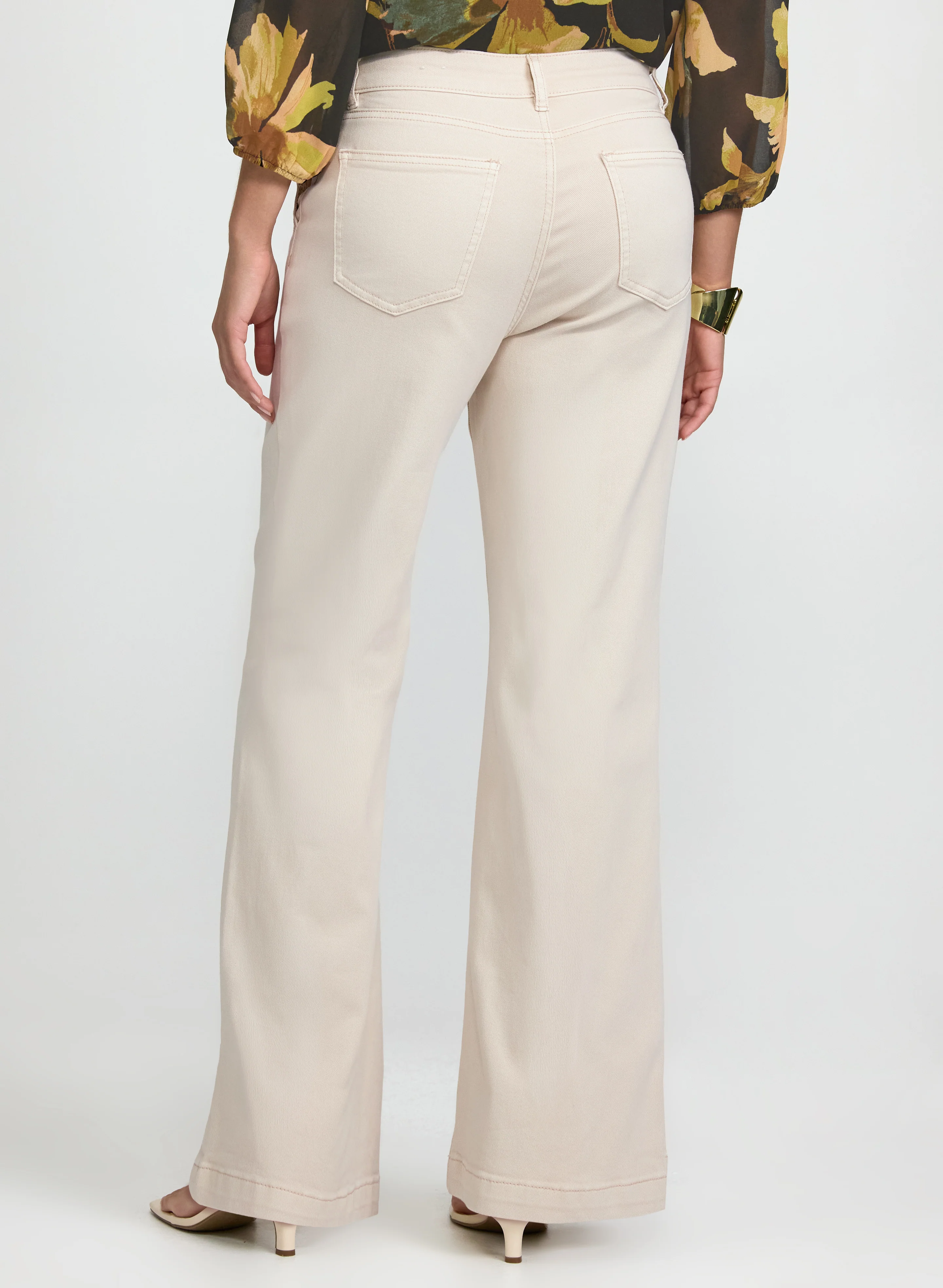Pinched Seam Trouser Jeans - Image 2