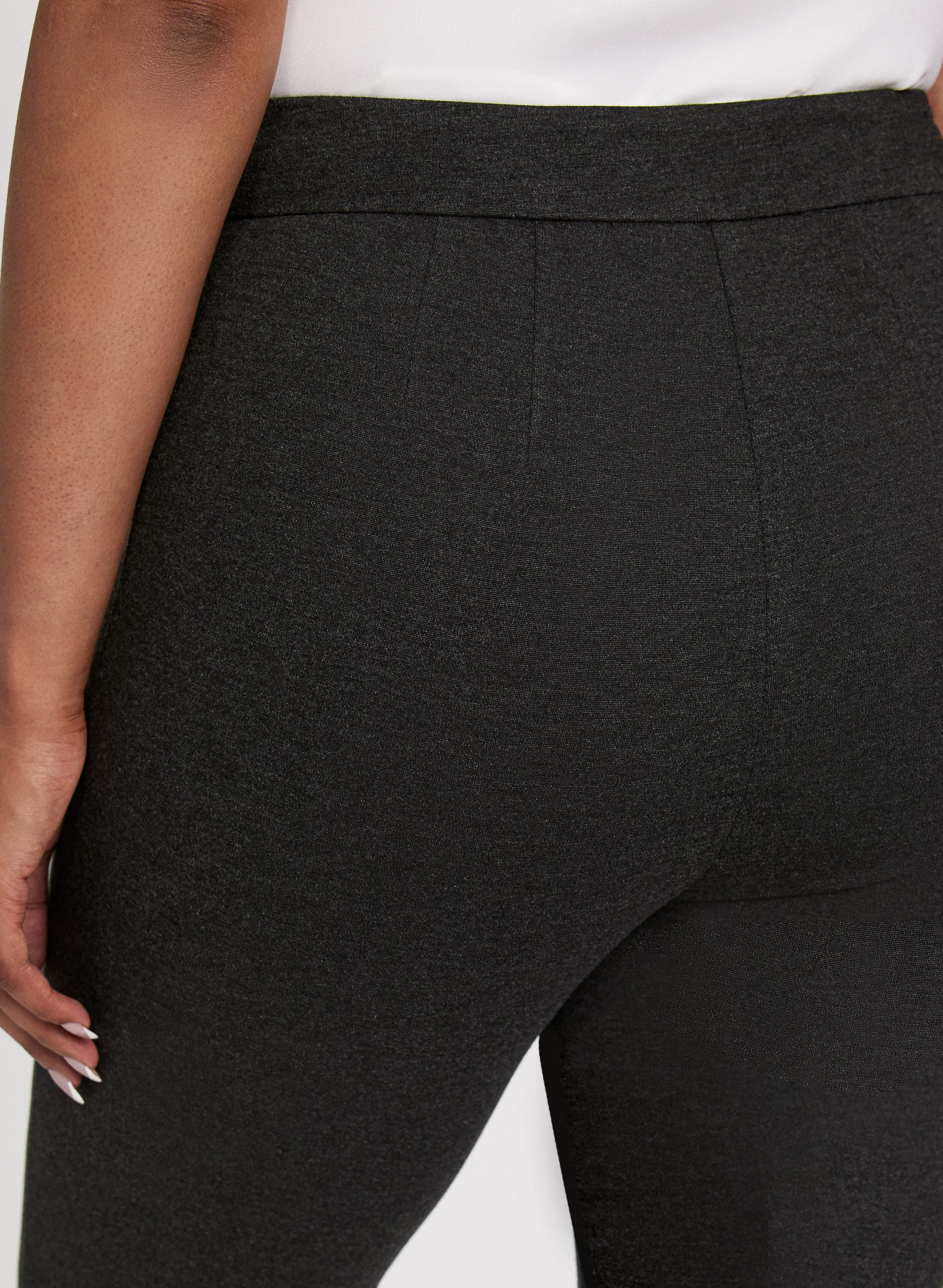 Emma Pintuck Detail Slim-Leg Pants – Regular - Image 5
