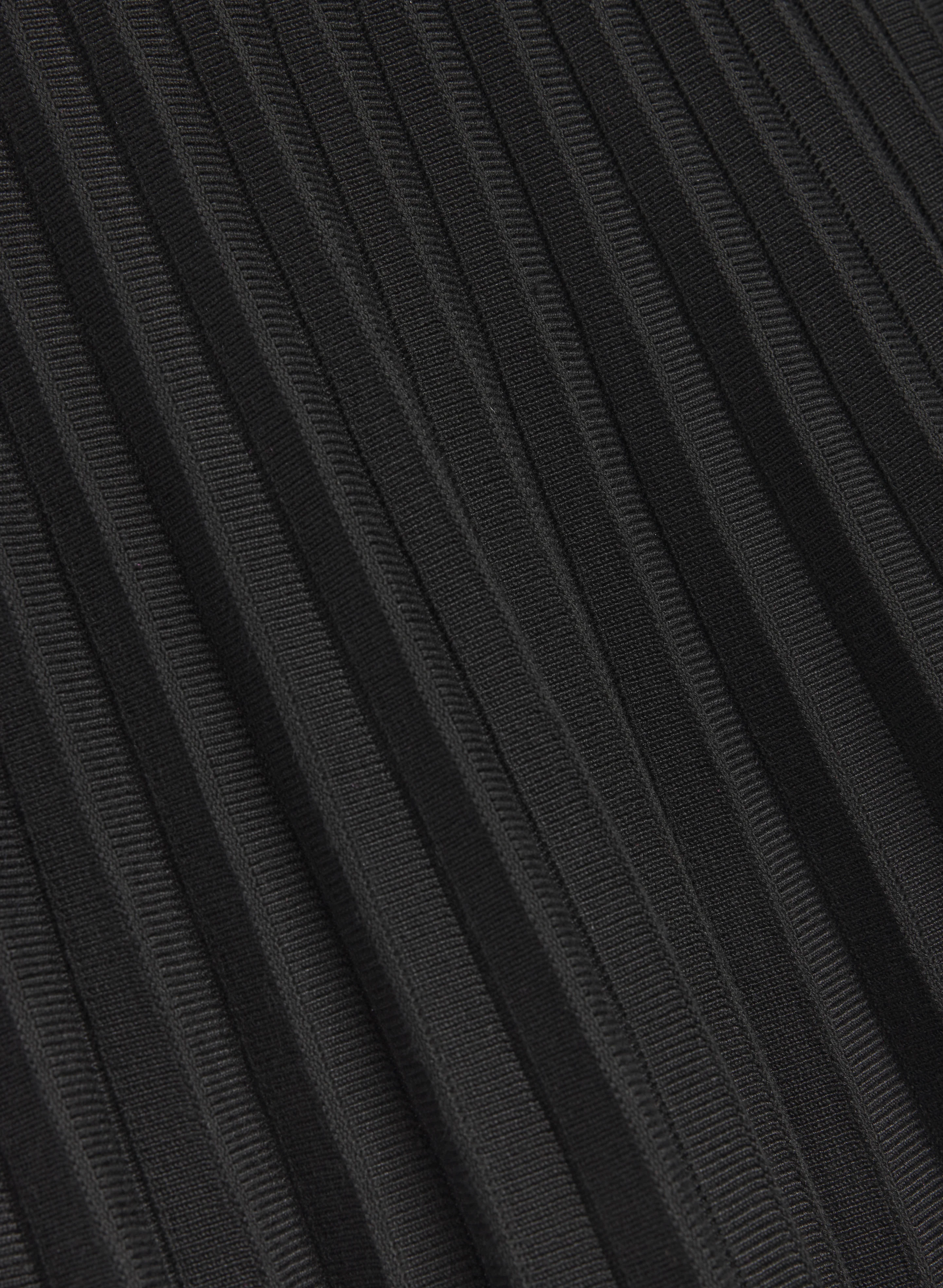 Pleated Knit Dress - Image 6