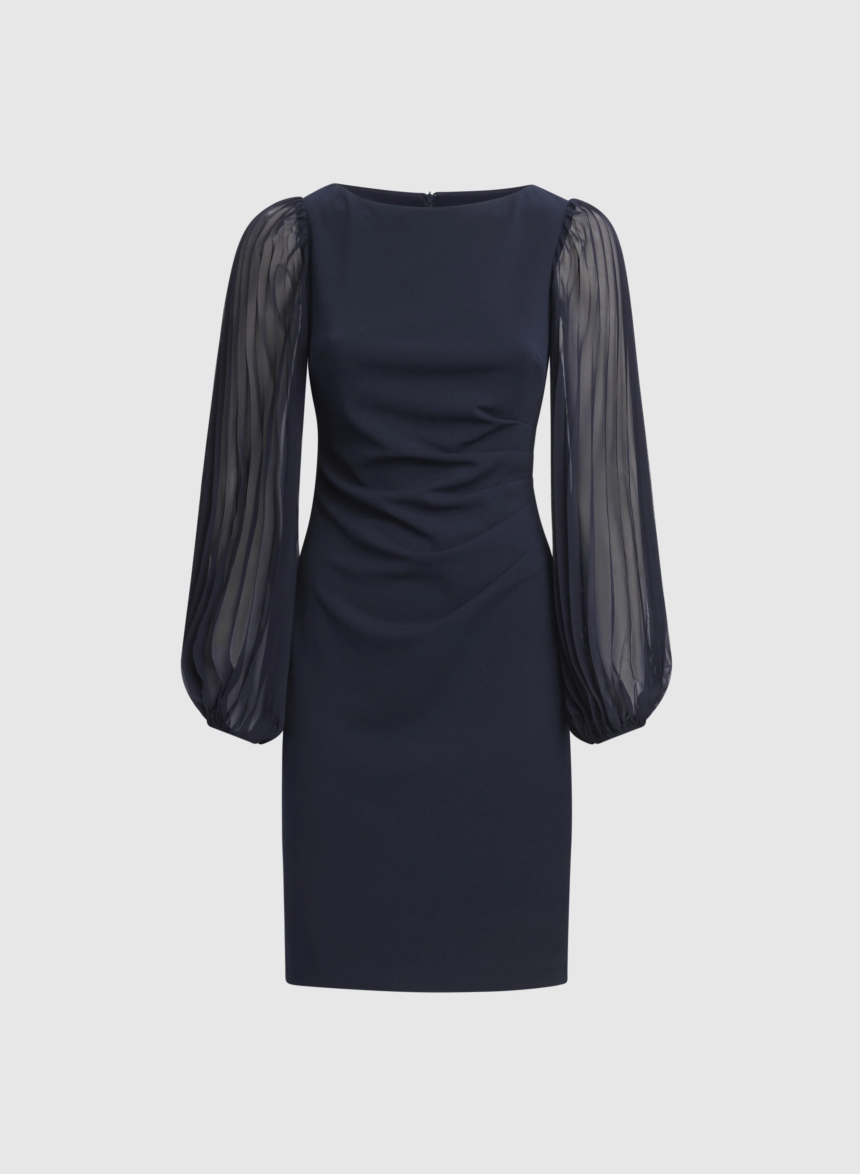 Pleated Sleeve Dress - Image 6