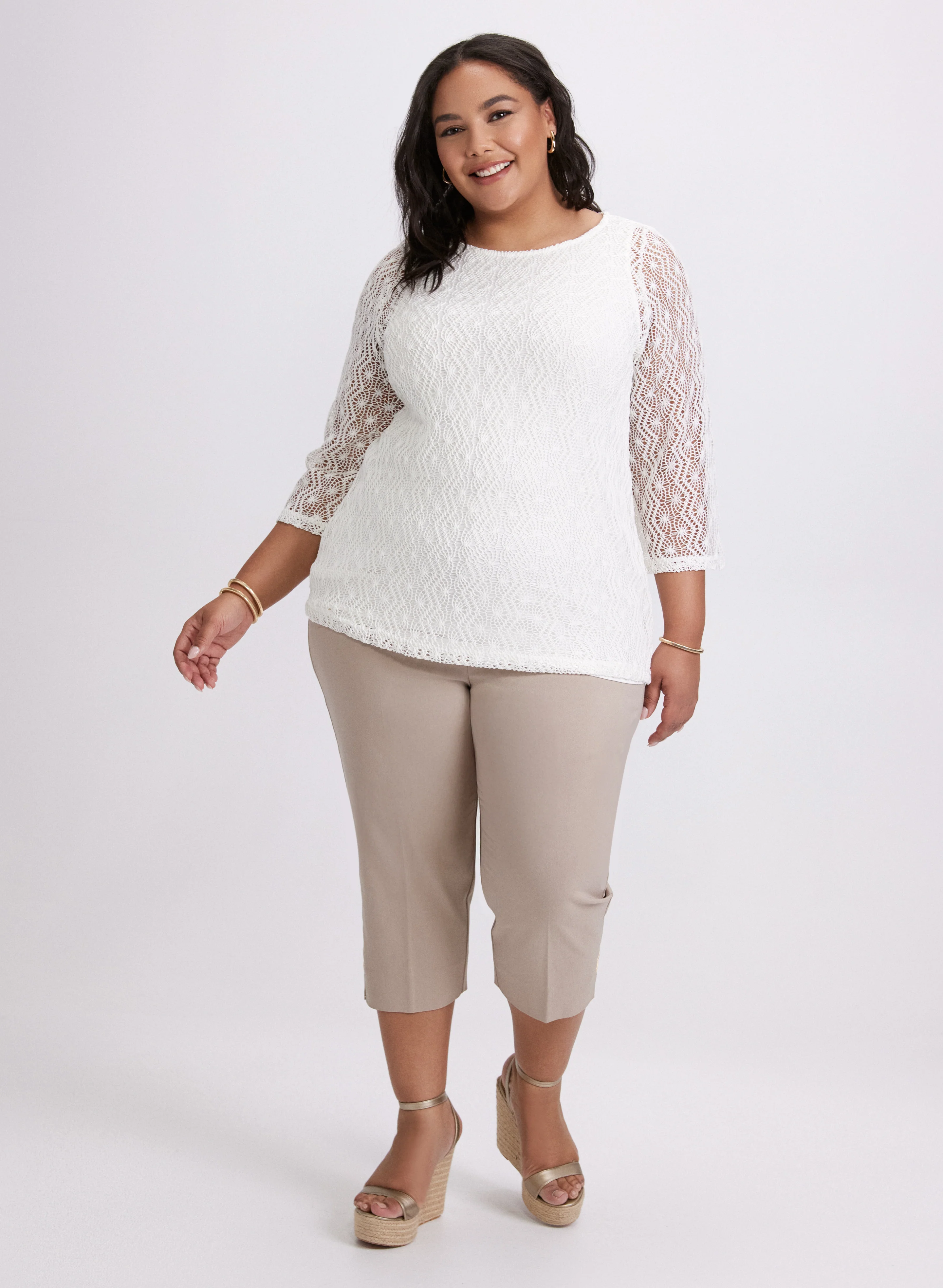 Lined Crochet Top - Image 3