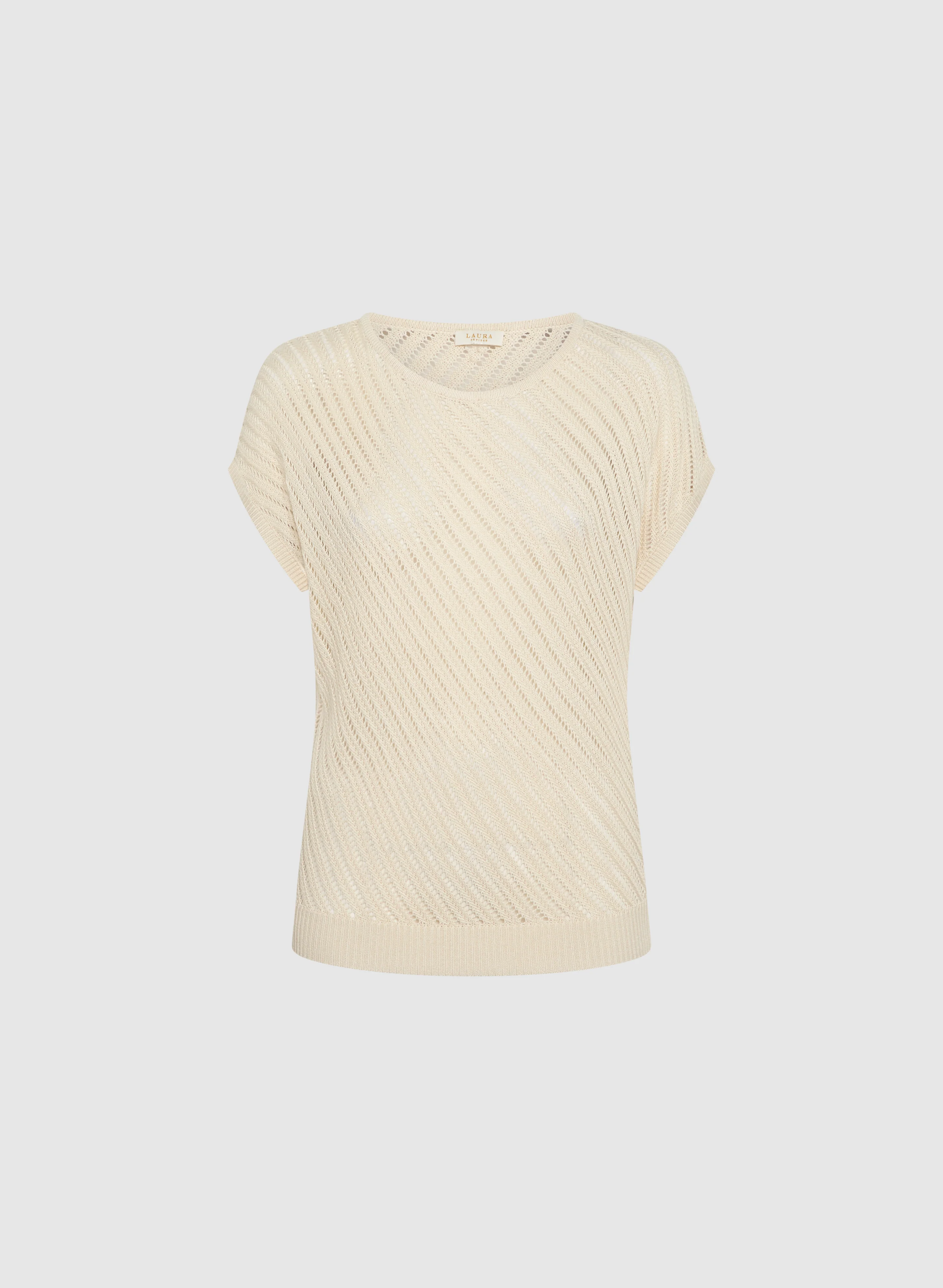 Pointelle Stitch Sweater - Image 5