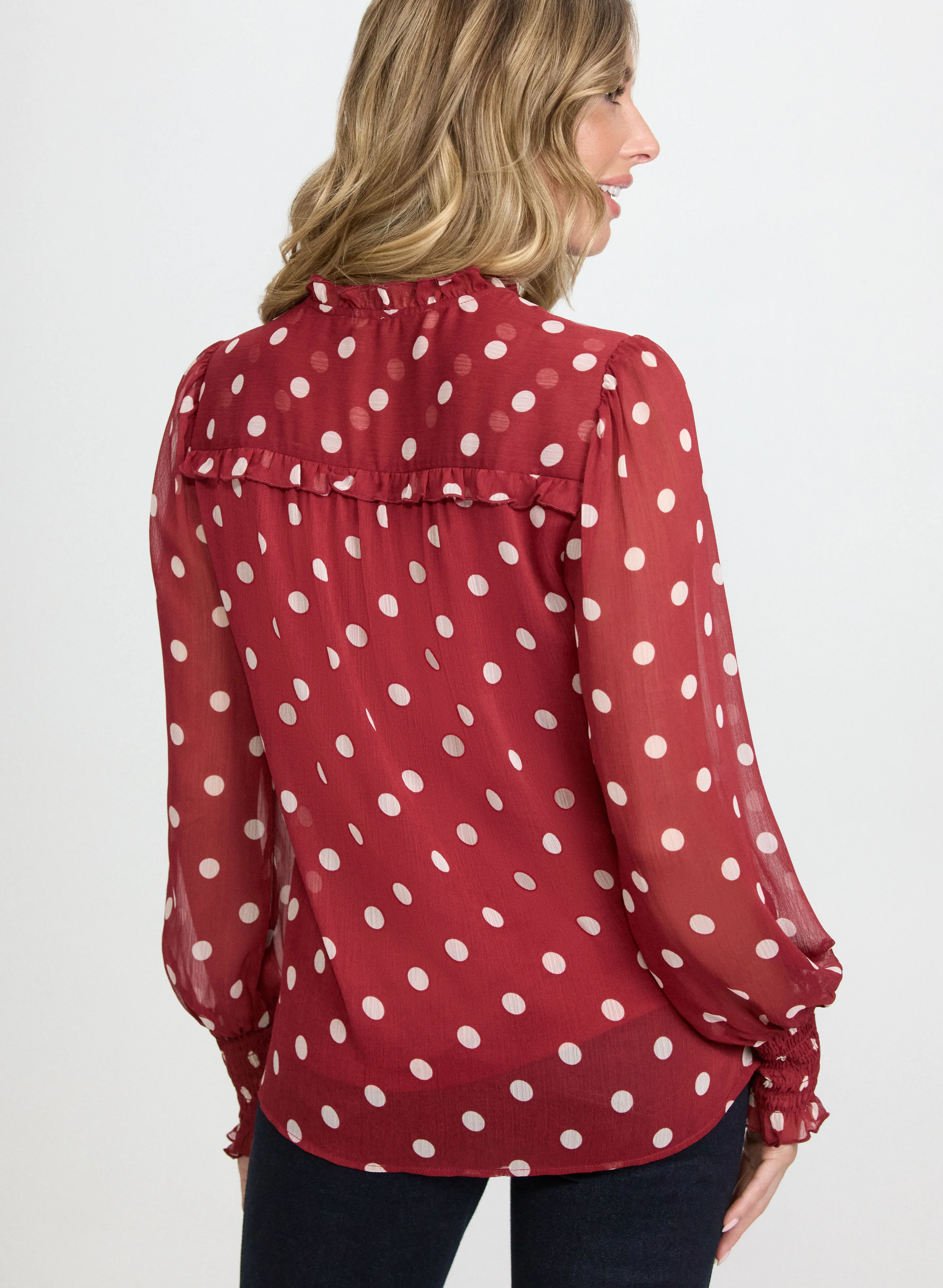 Polka Dot Blouse - Image 4