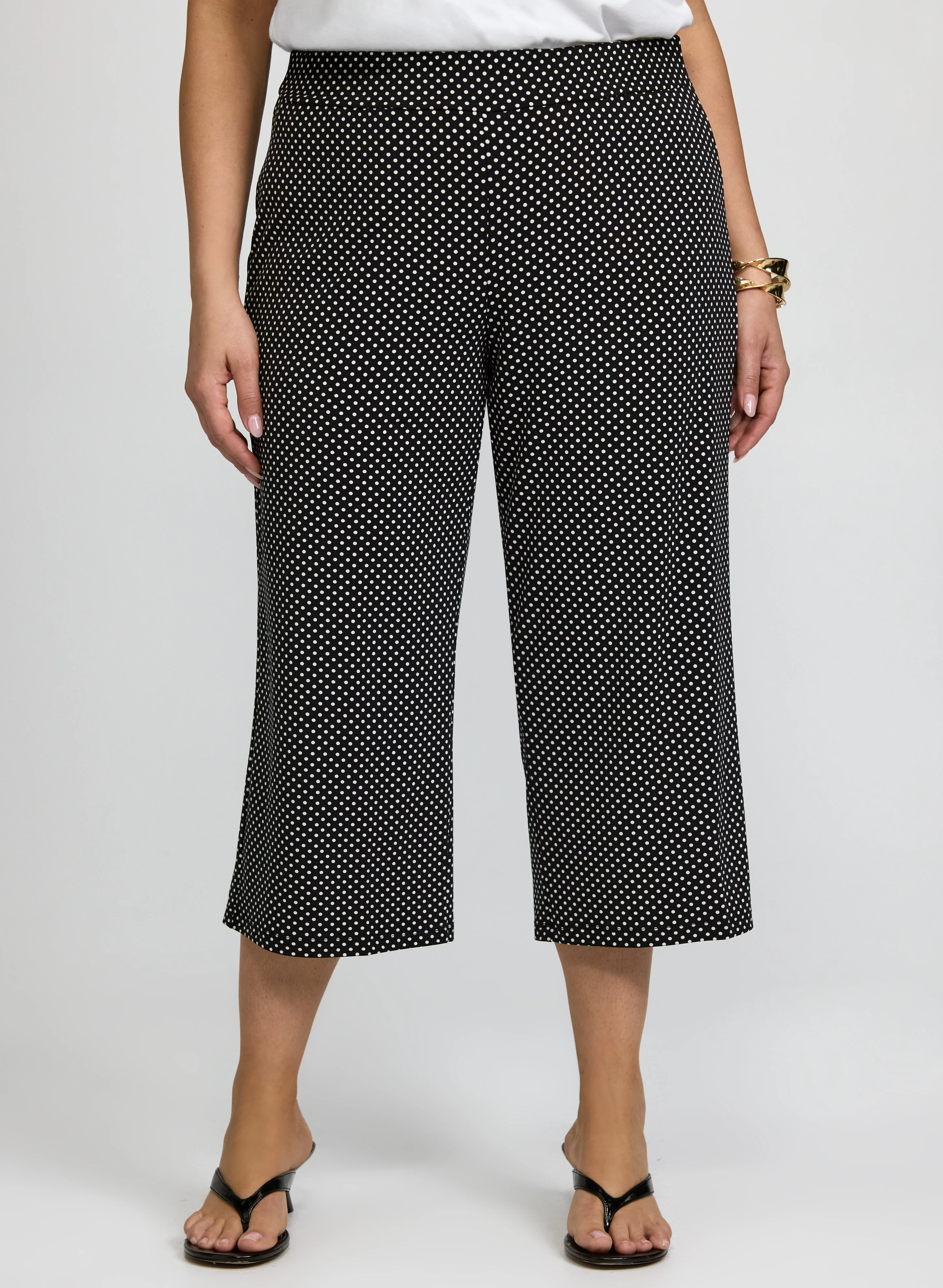 Polka Dot Capris