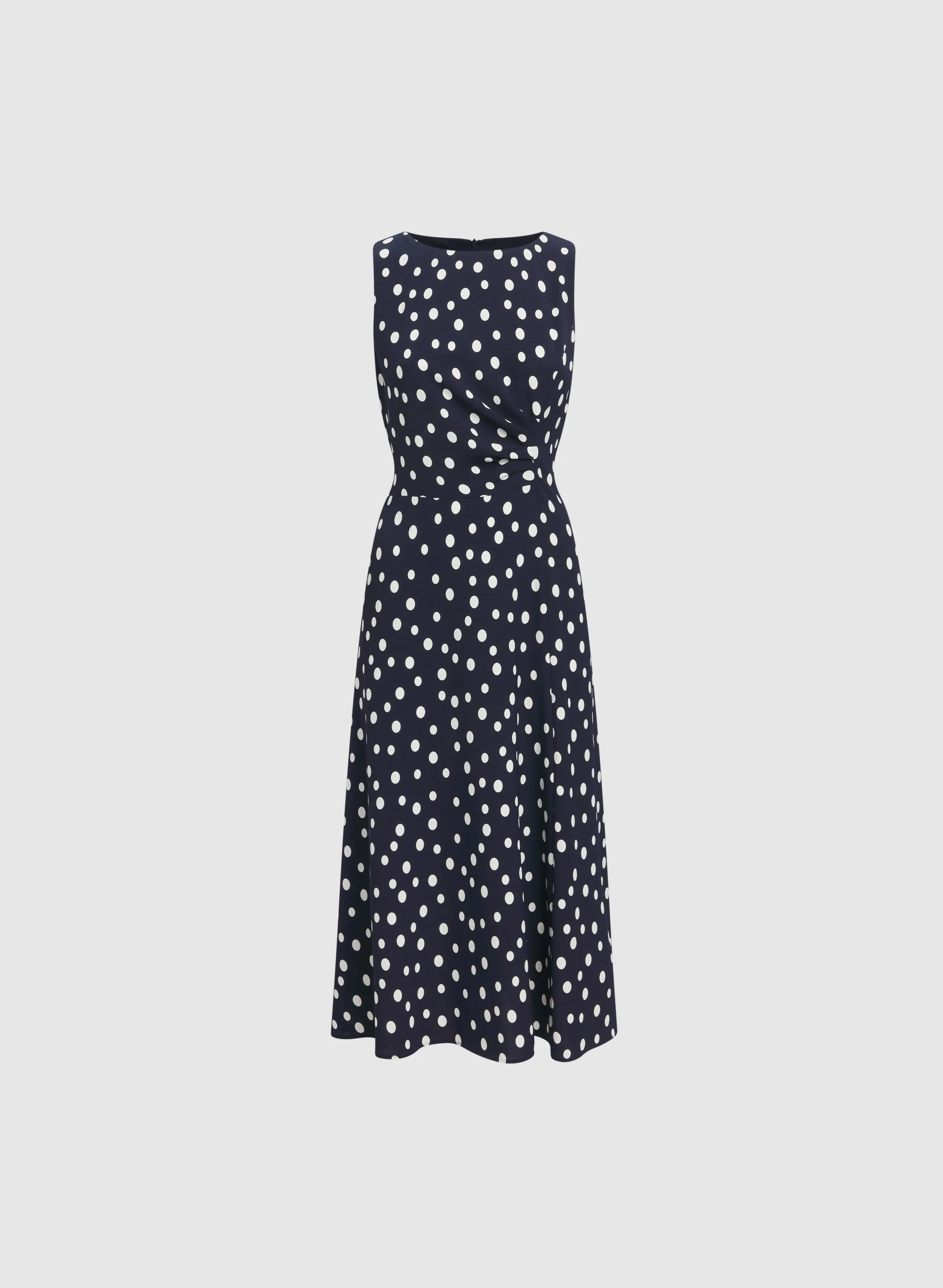 Polka Dot Midi Dress - Image 6