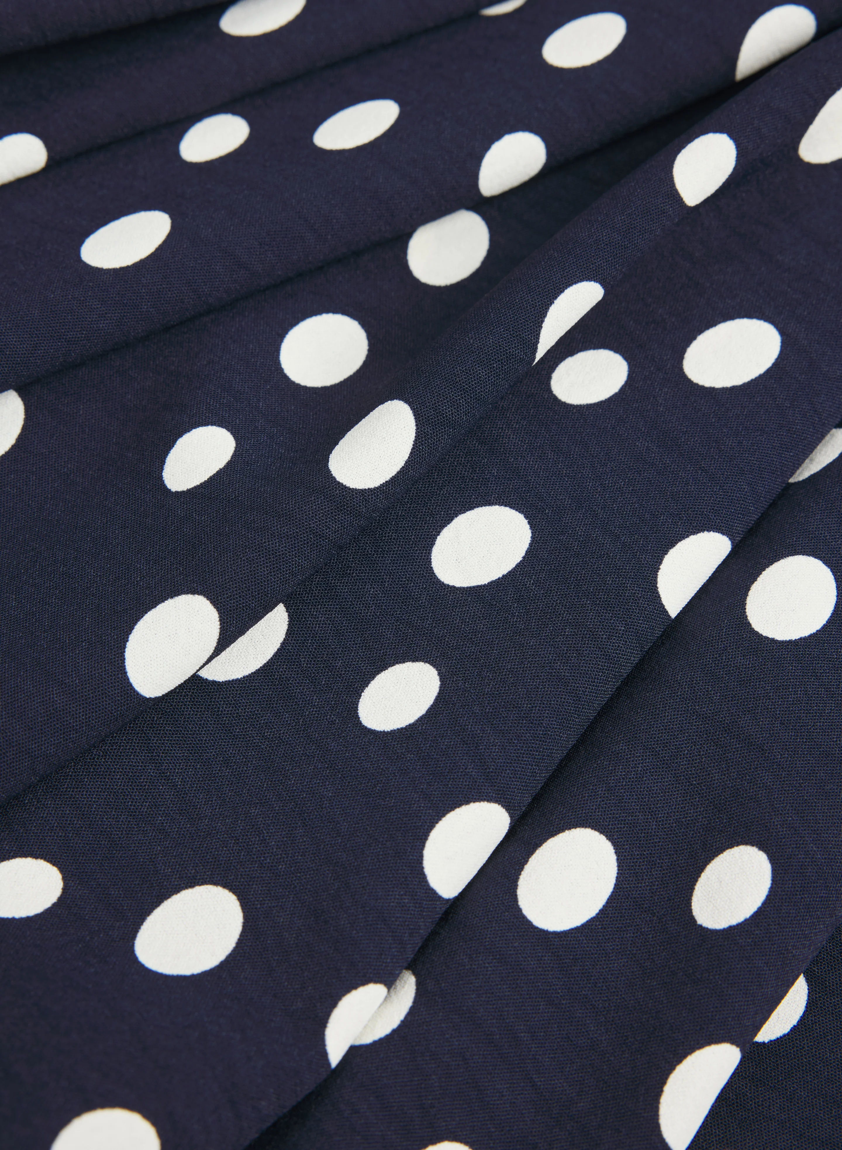 Polka Dot Midi Dress - Image 7
