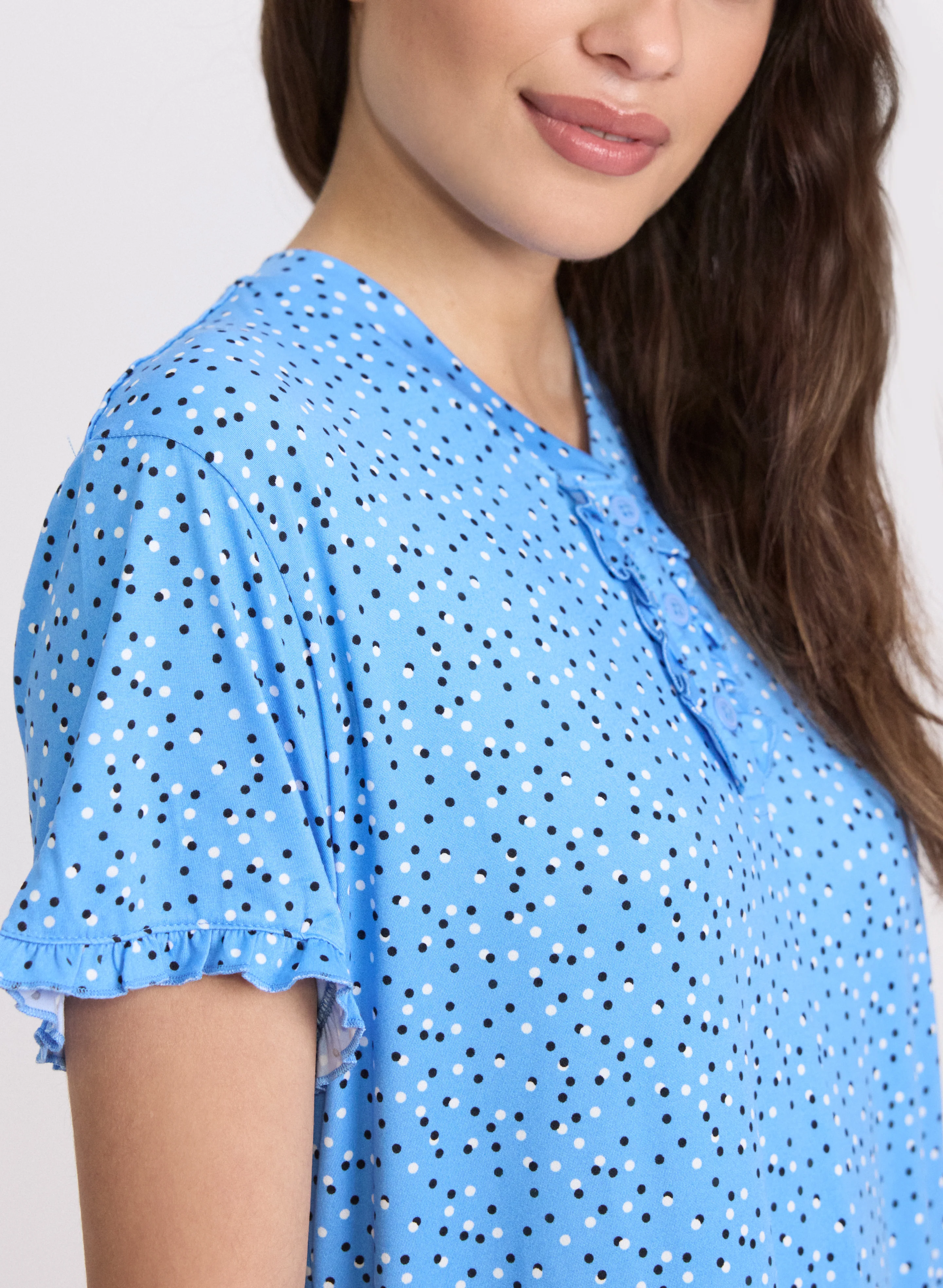 Polka Dot Nightgown - Image 5