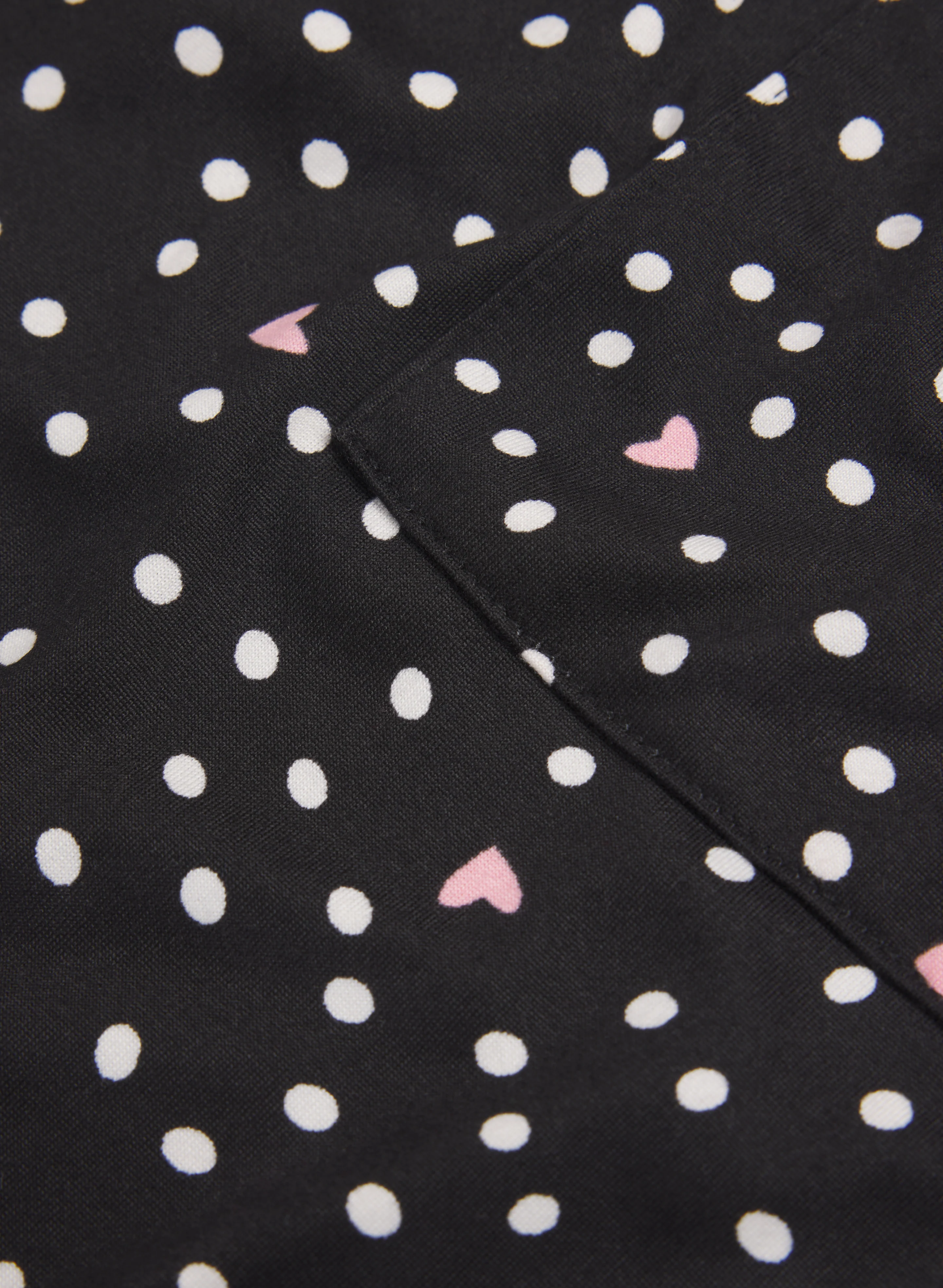 Polka Dot Print Nightgown - Image 7