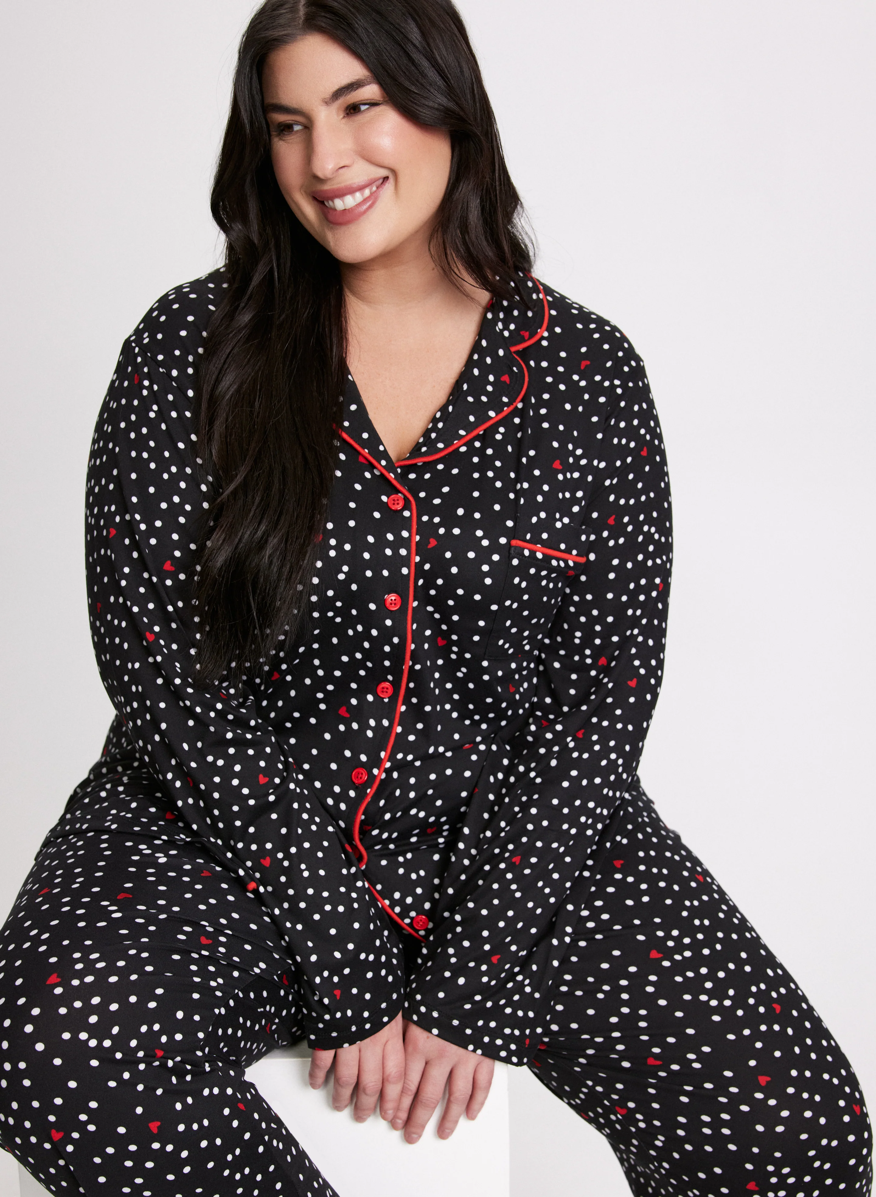 Polka Dot Pyjama Set - Image 3