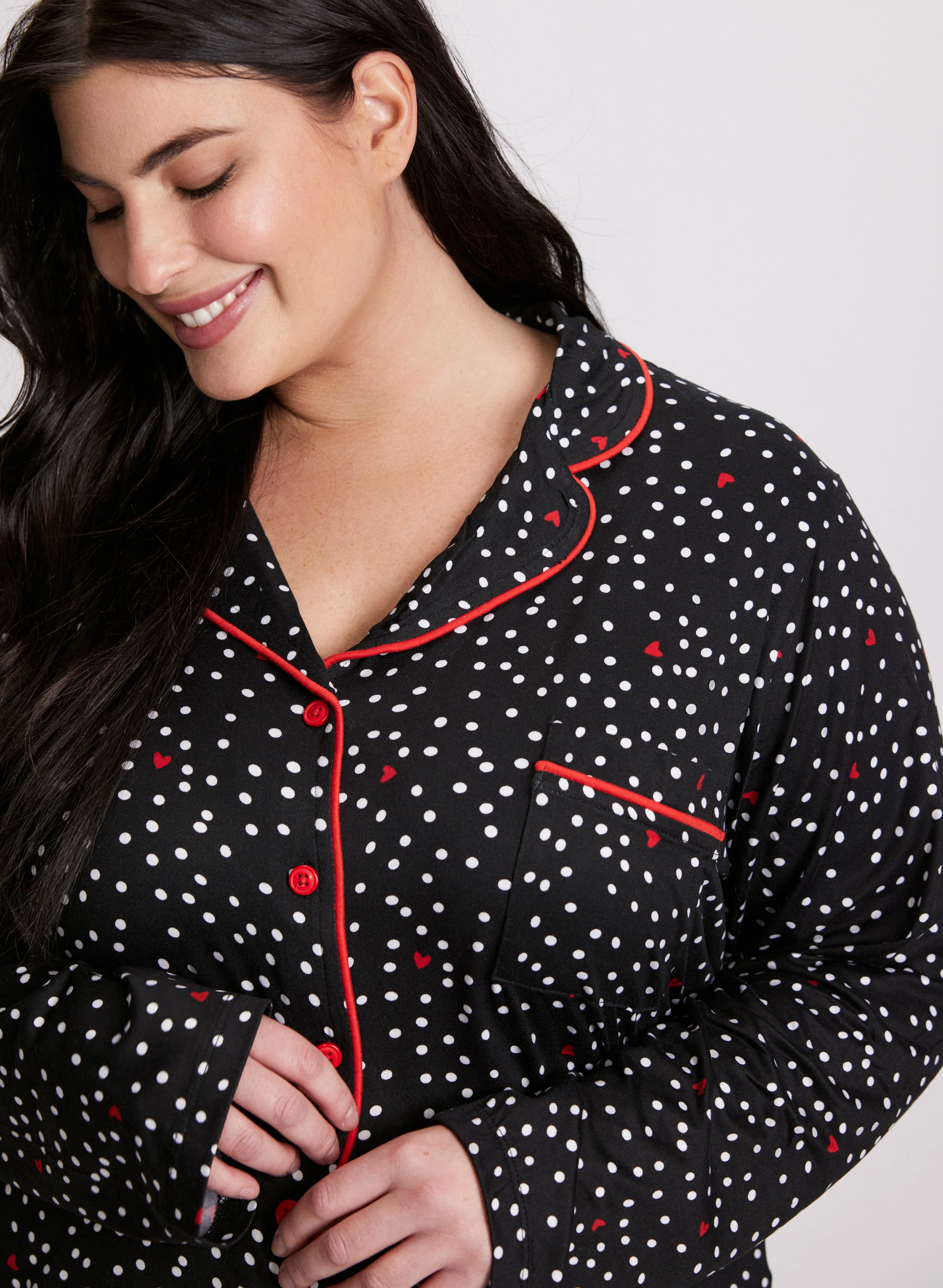 Polka Dot Pyjama Set - Image 4