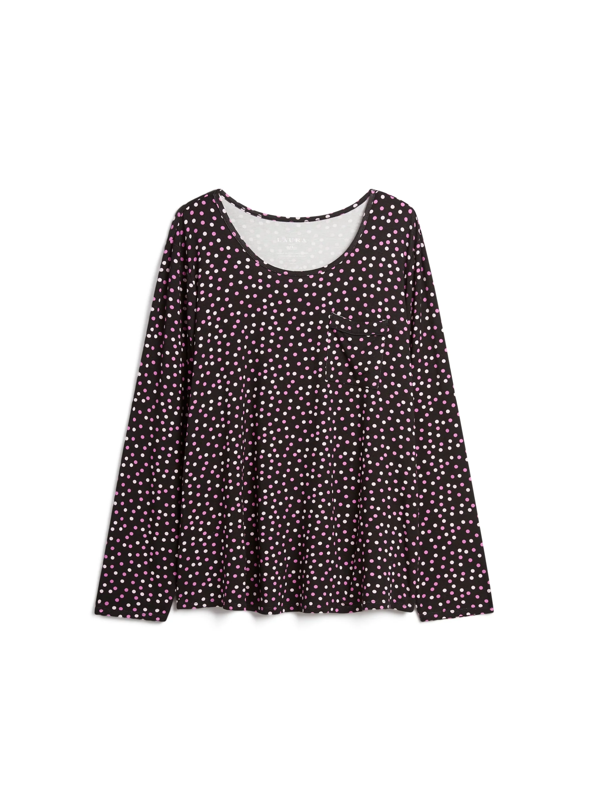 Polka Dot Pyjama Top - Image 5