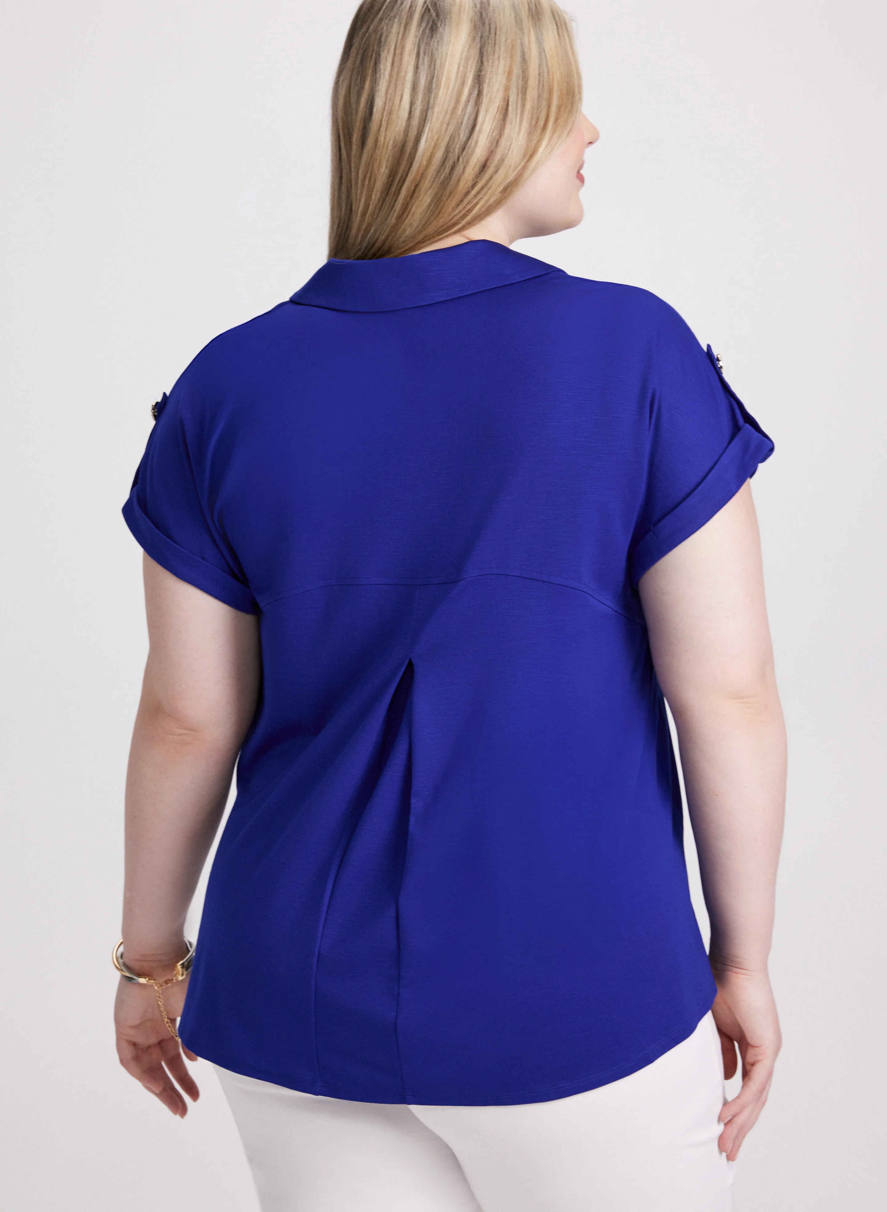 Polo Collar T-Shirt - Image 4