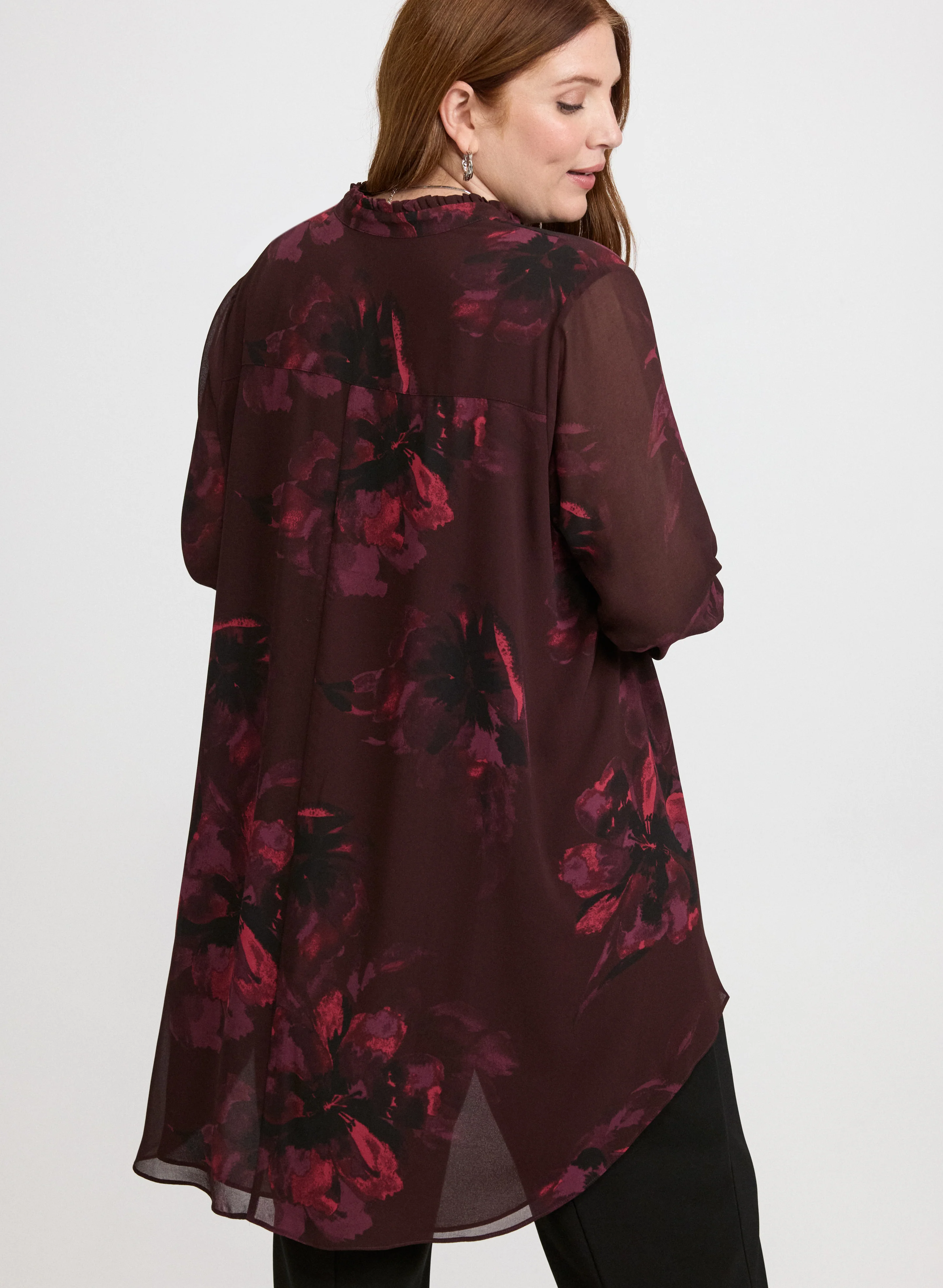 Poppy Print Blouse - Image 4