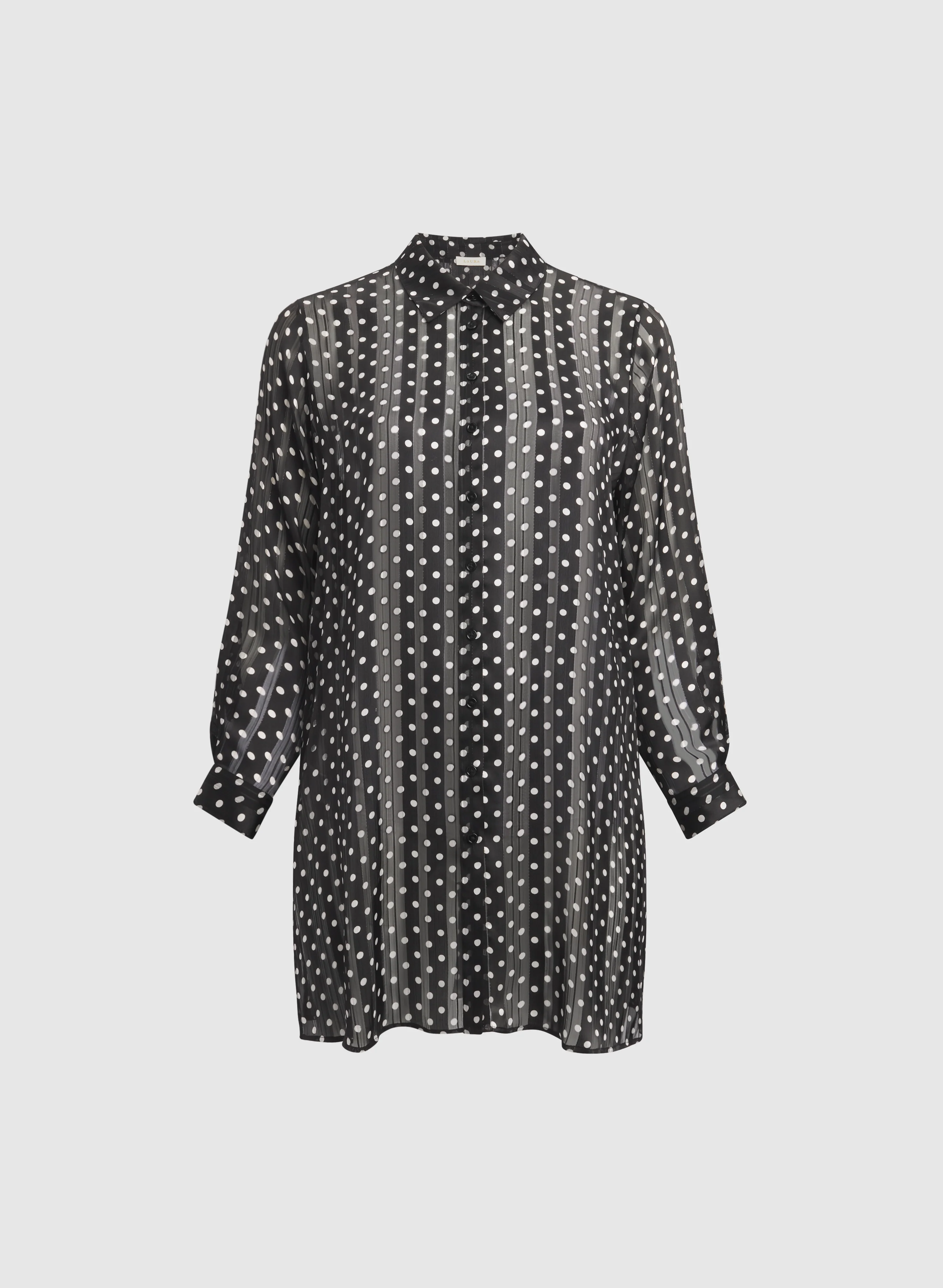 Printed Chiffon Blouse - Image 9