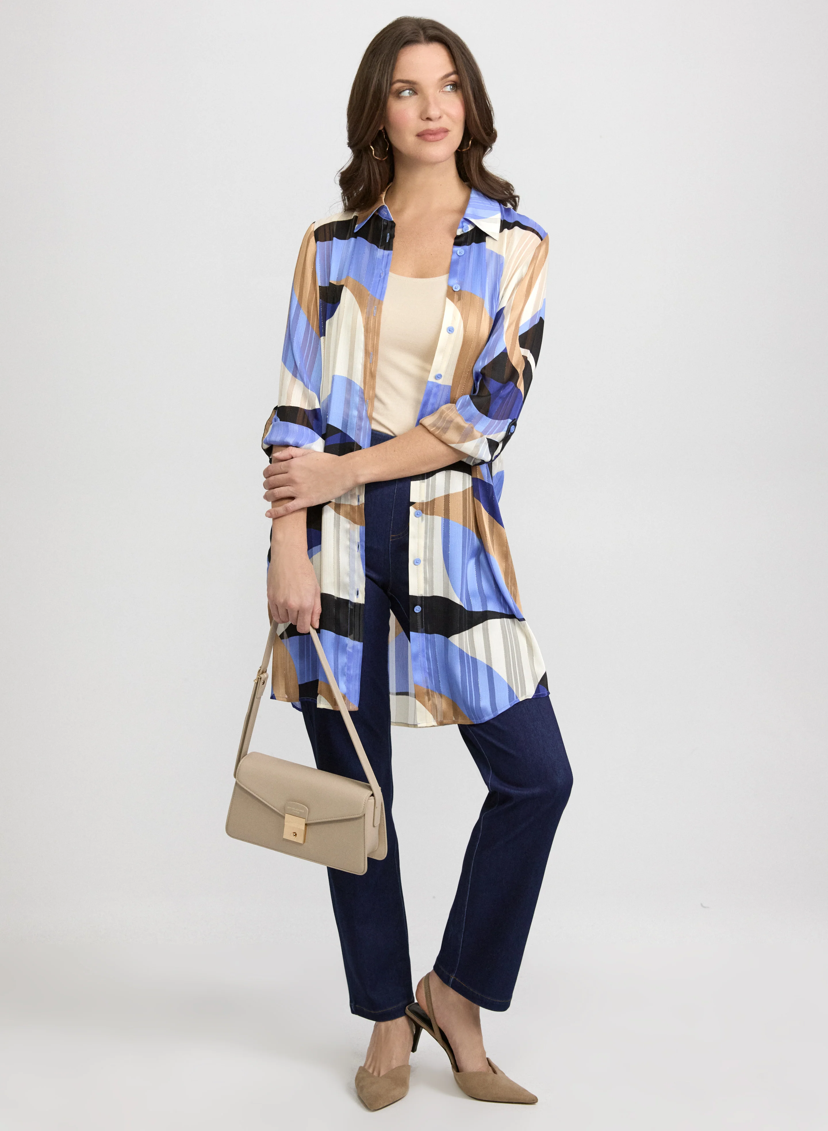 Printed Chiffon Blouse