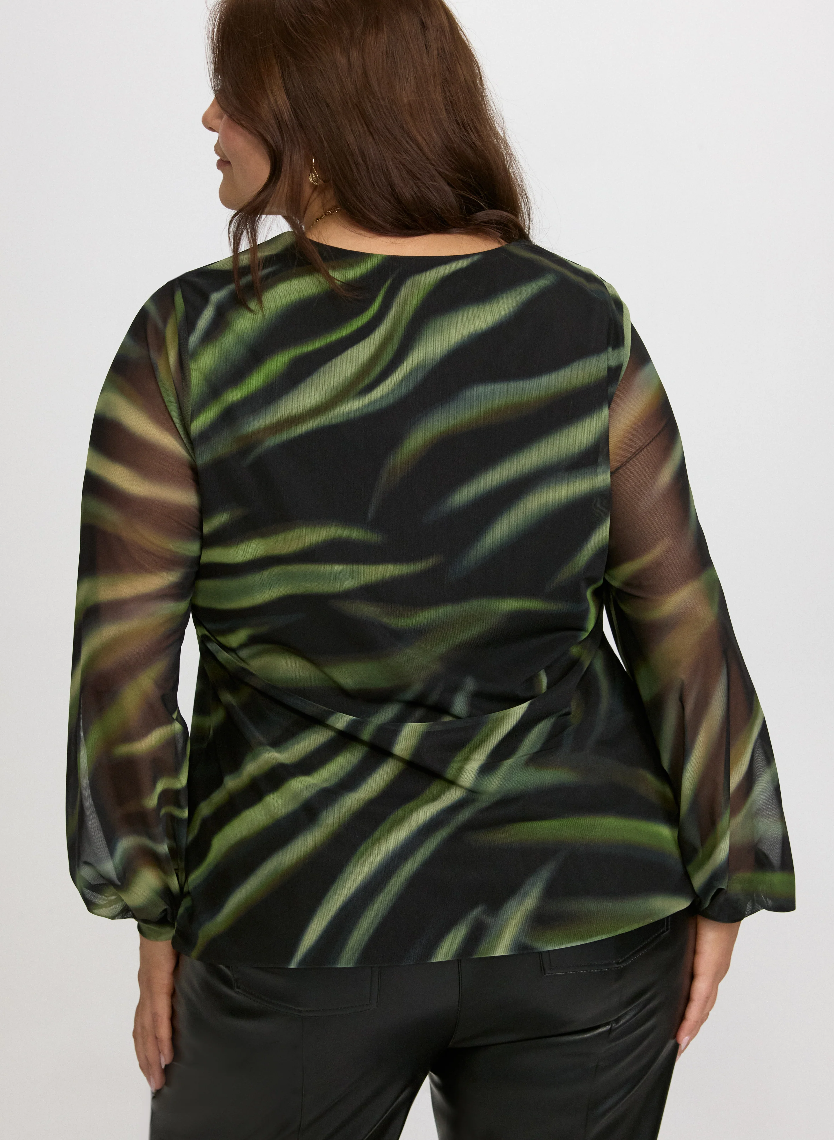 Printed Mesh Top - Image 4